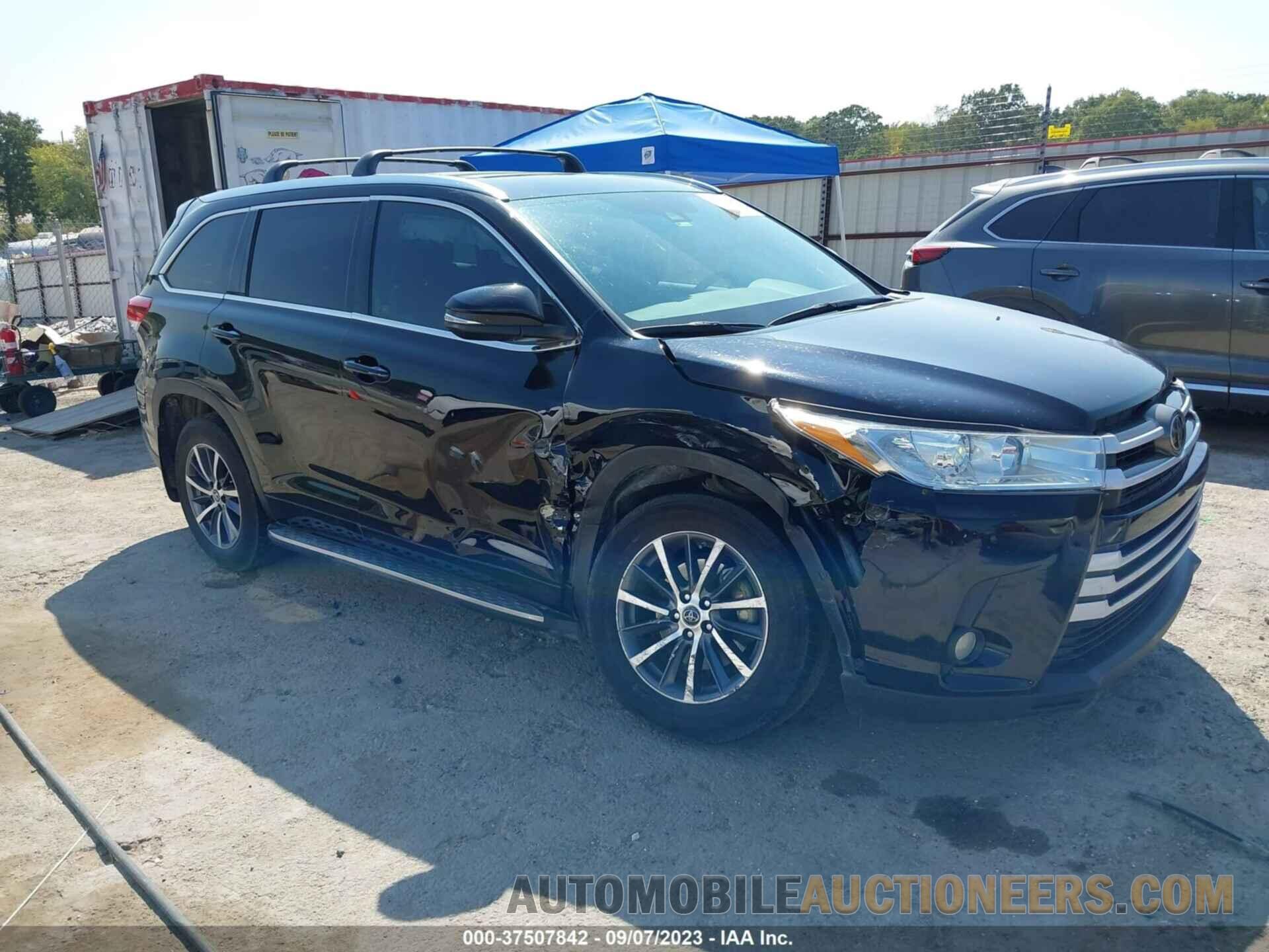 5TDJZRFH4HS467457 TOYOTA HIGHLANDER 2017