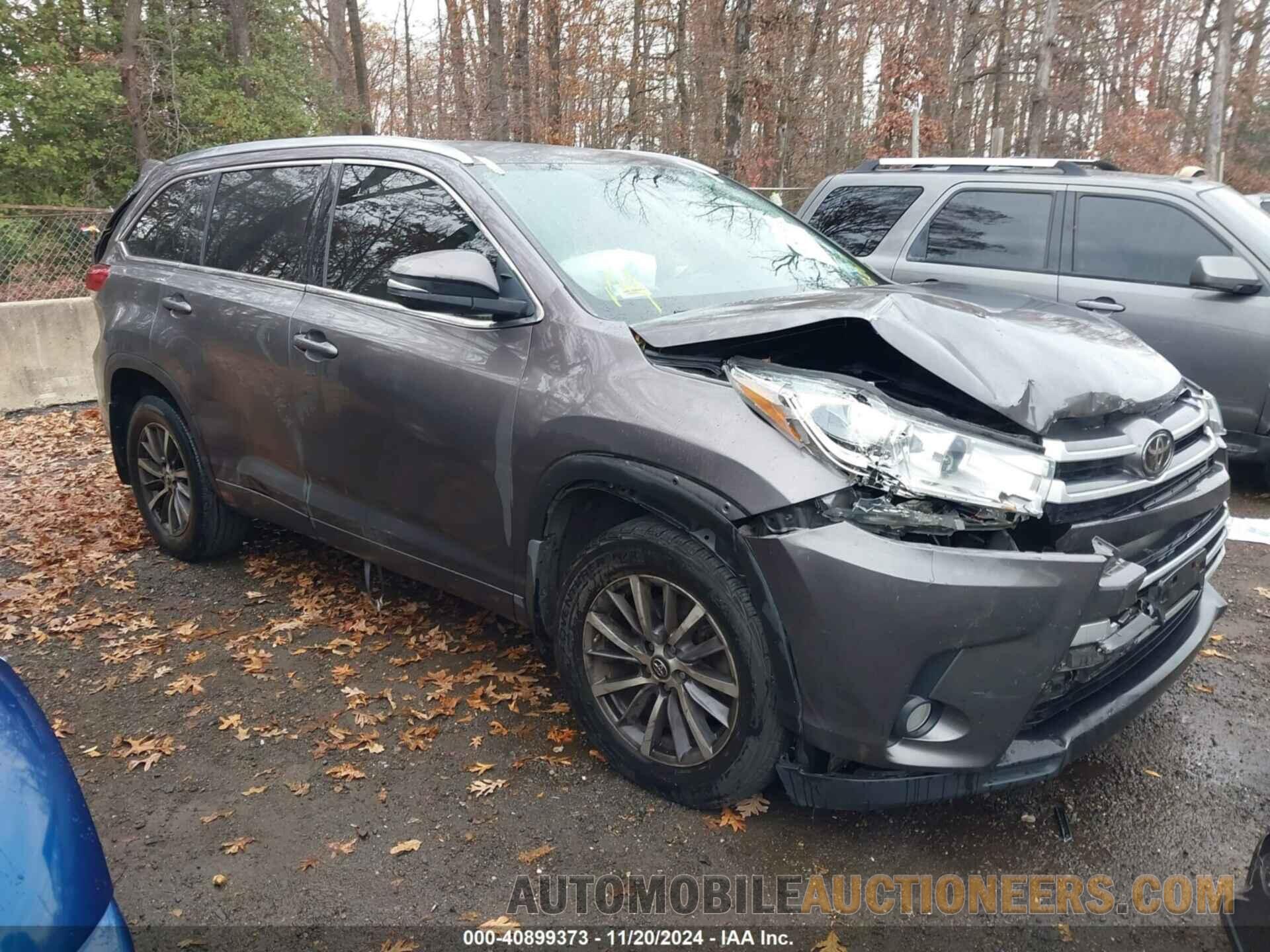 5TDJZRFH4HS468009 TOYOTA HIGHLANDER 2017