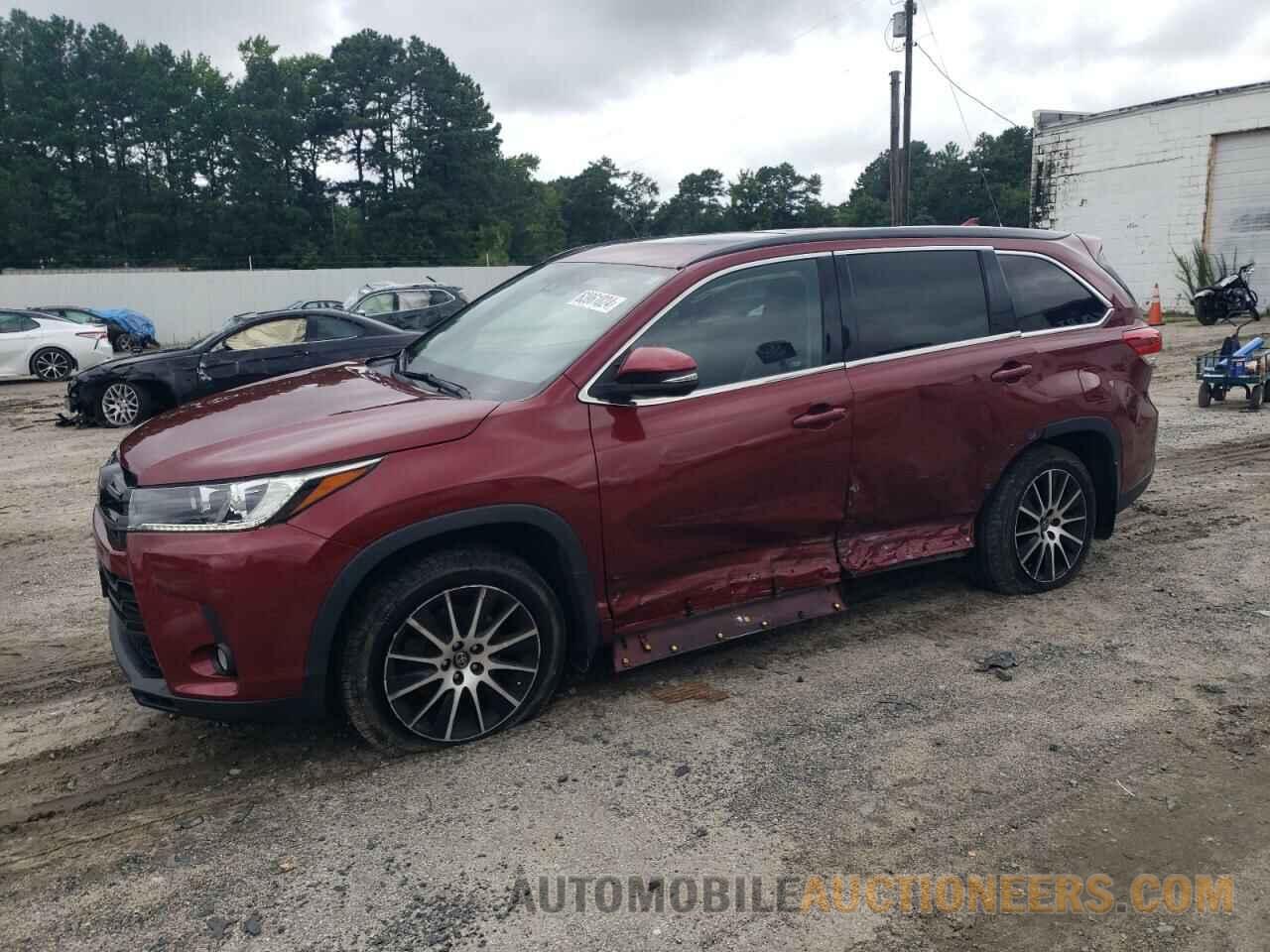 5TDJZRFH4HS469693 TOYOTA HIGHLANDER 2017