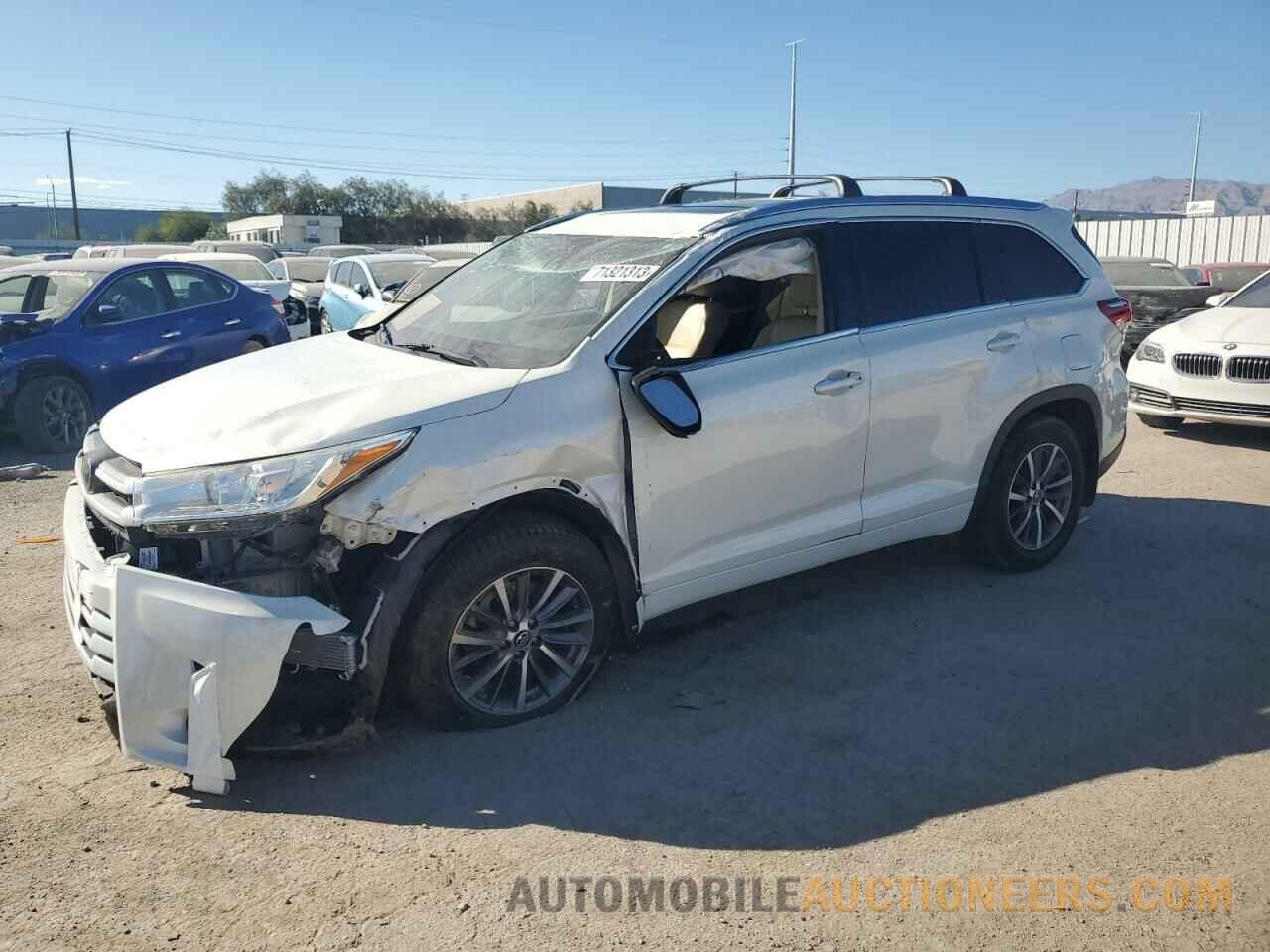 5TDJZRFH4HS510758 TOYOTA HIGHLANDER 2017