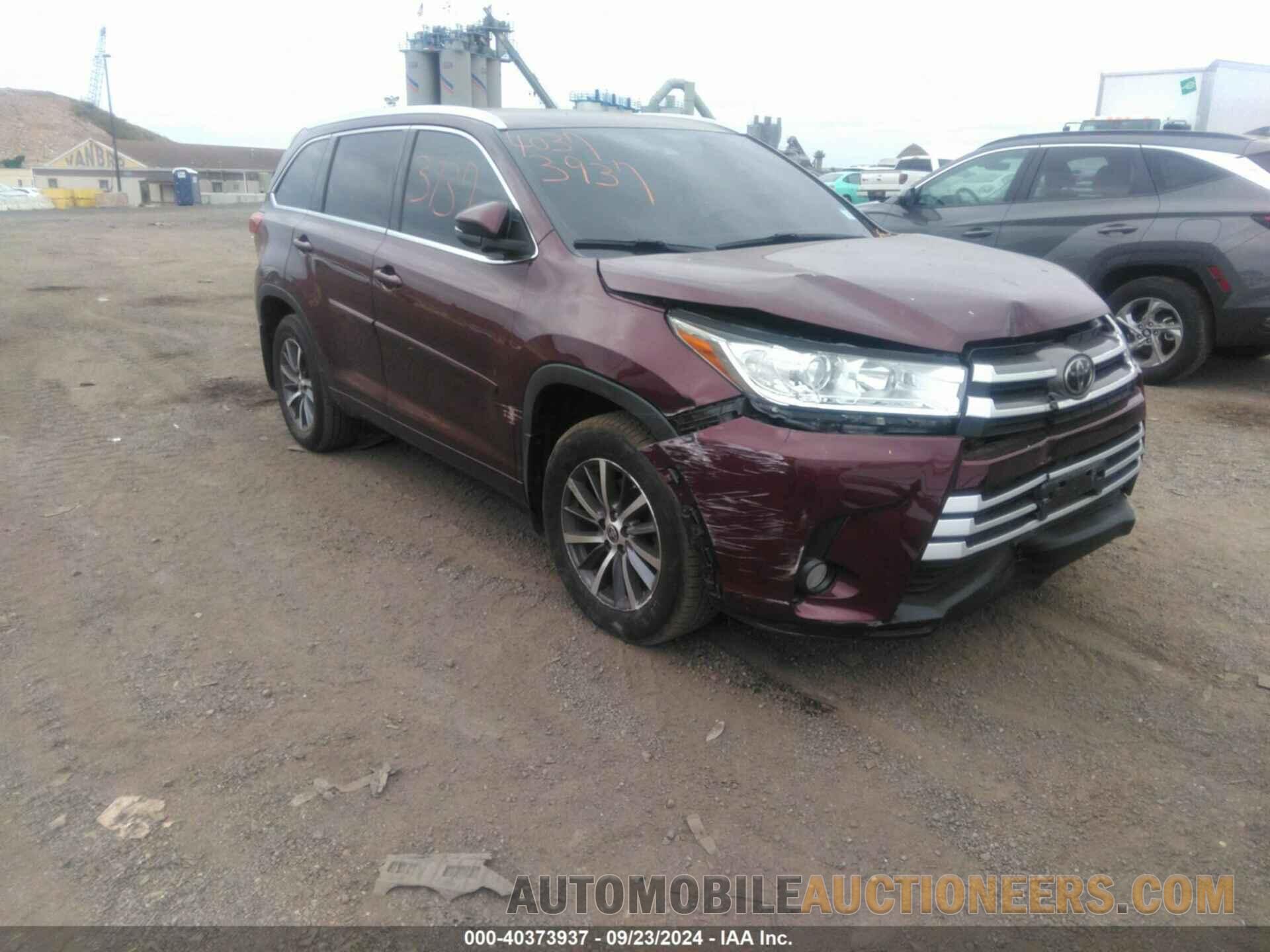 5TDJZRFH4JS496673 TOYOTA HIGHLANDER 2018