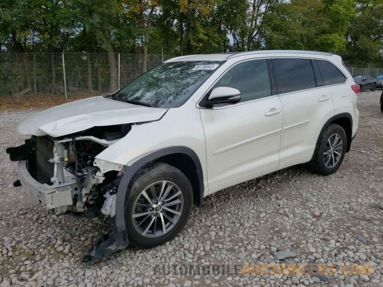 5TDJZRFH4JS529459 TOYOTA HIGHLANDER 2018