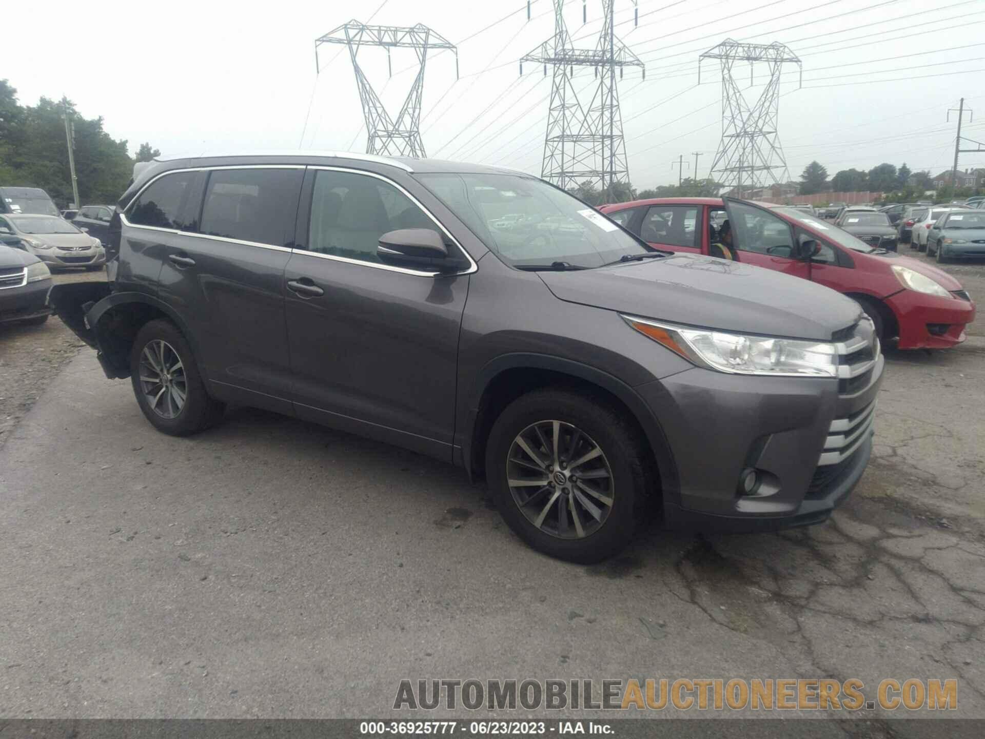 5TDJZRFH4JS544608 TOYOTA HIGHLANDER 2018