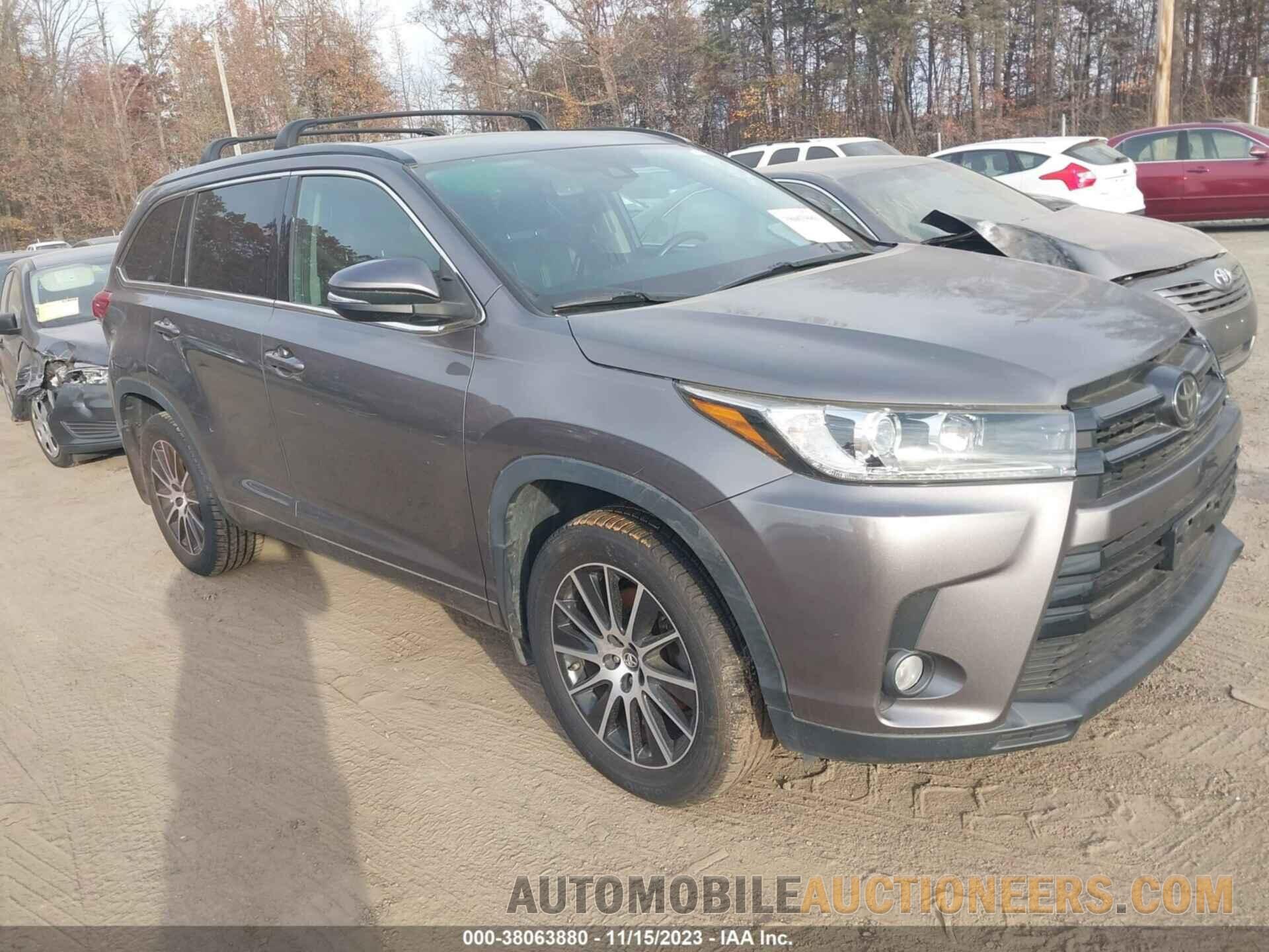 5TDJZRFH4JS552482 TOYOTA HIGHLANDER 2018