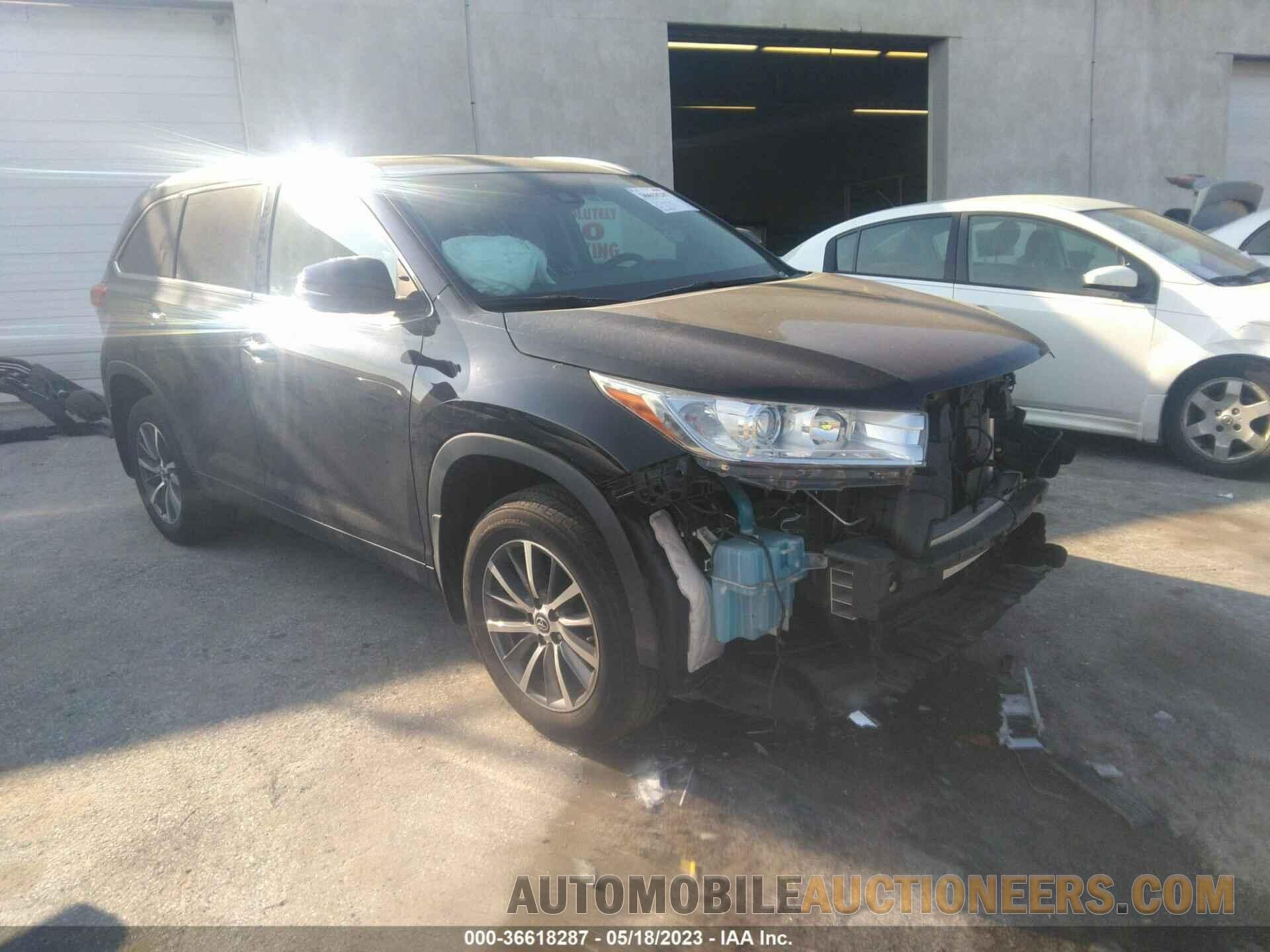 5TDJZRFH4JS559058 TOYOTA HIGHLANDER 2018