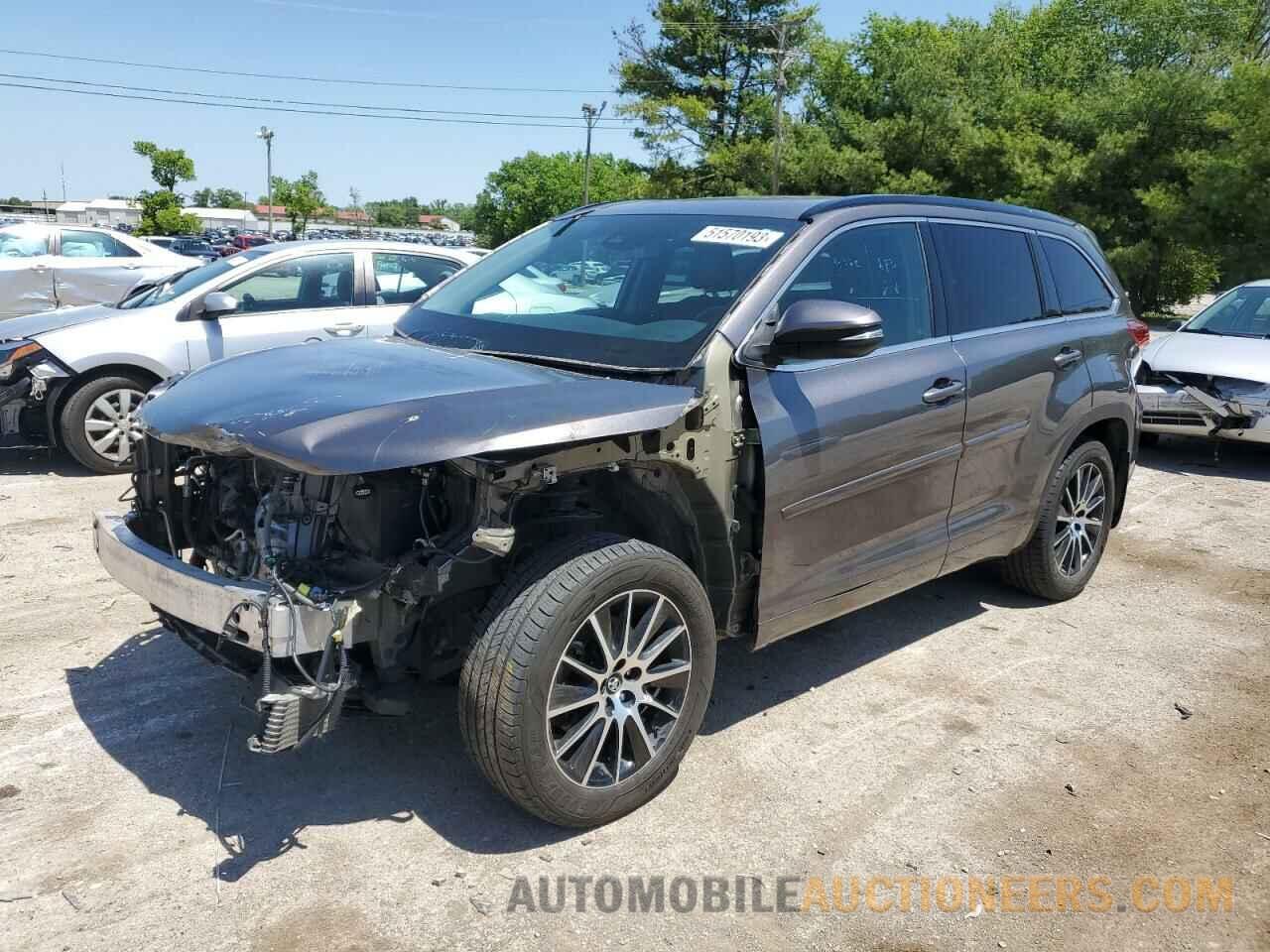 5TDJZRFH4JS817658 TOYOTA HIGHLANDER 2018