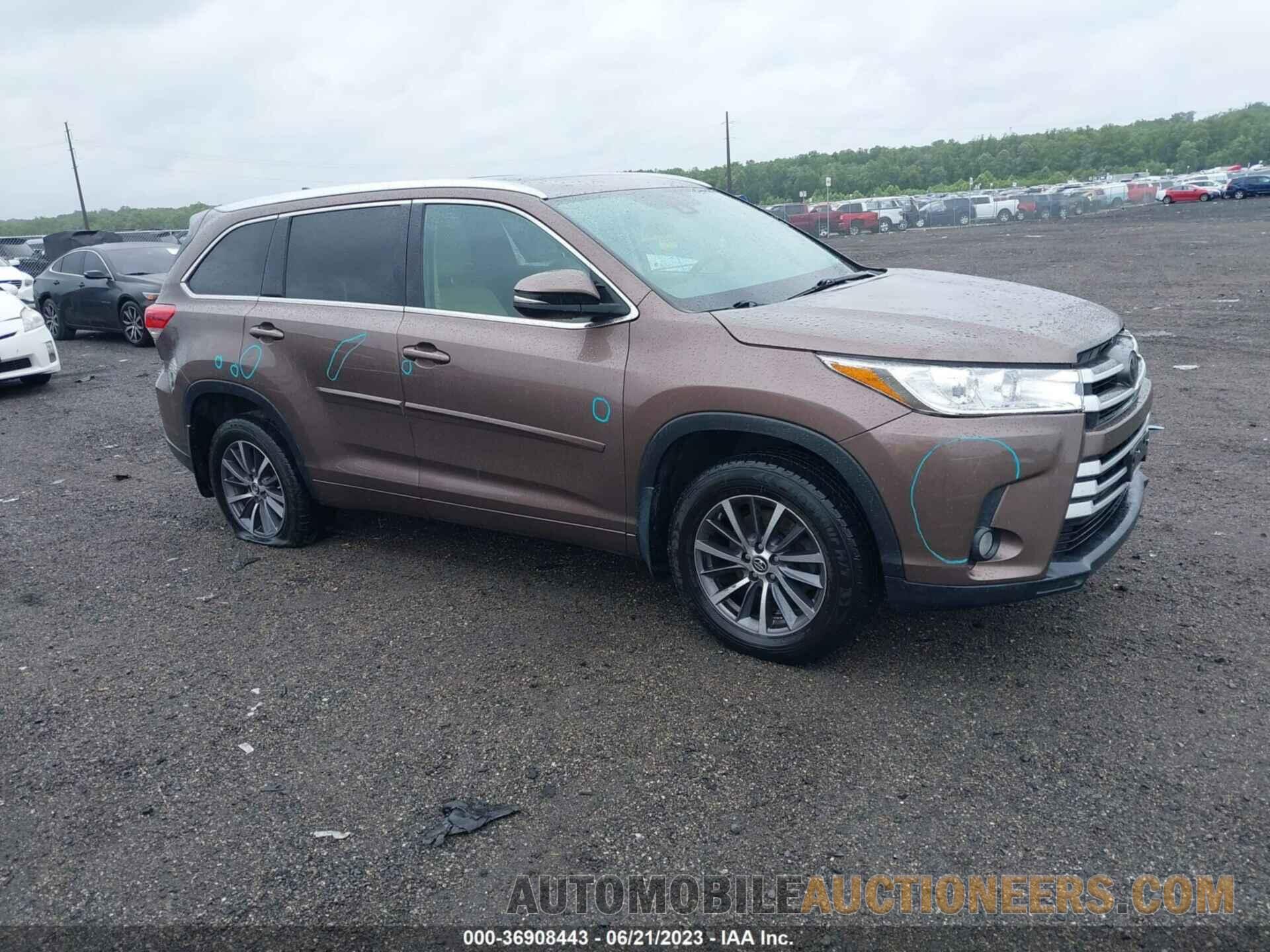 5TDJZRFH4JS819412 TOYOTA HIGHLANDER 2018