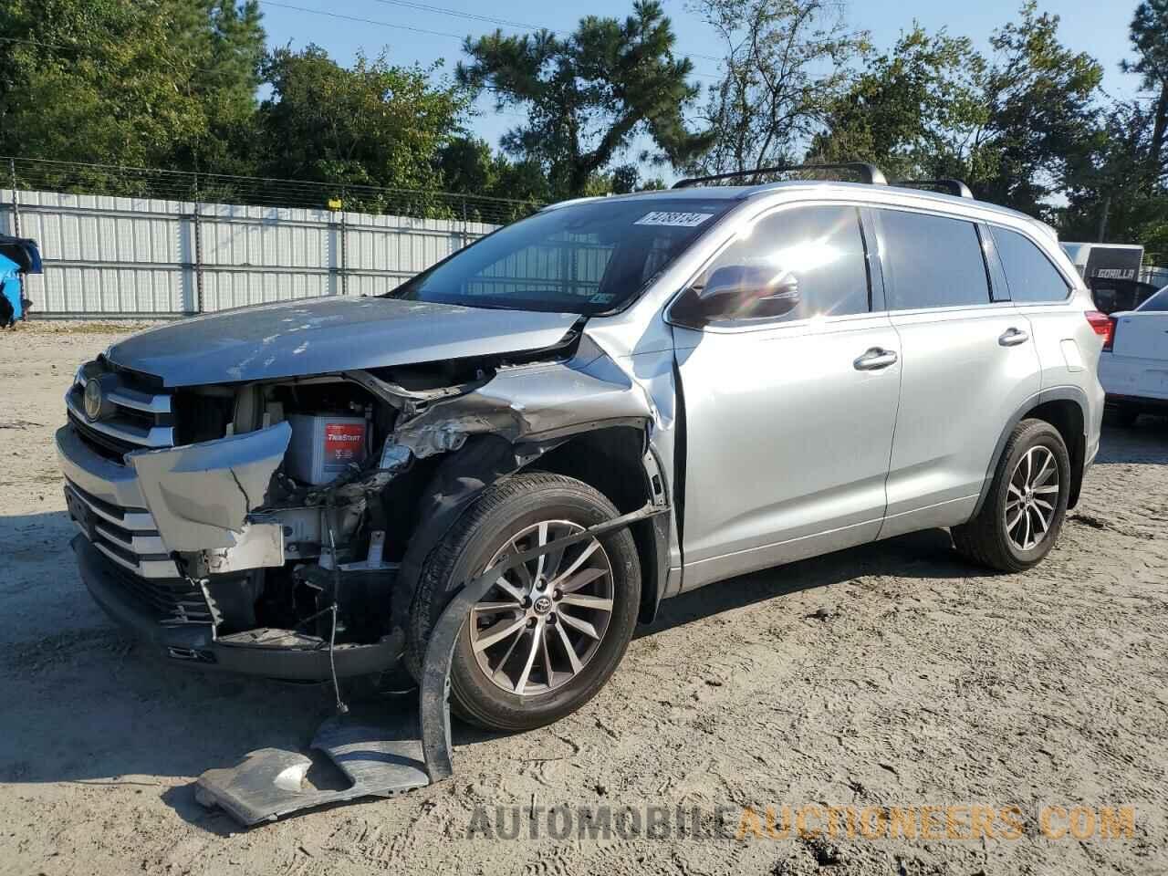 5TDJZRFH4JS823380 TOYOTA HIGHLANDER 2018