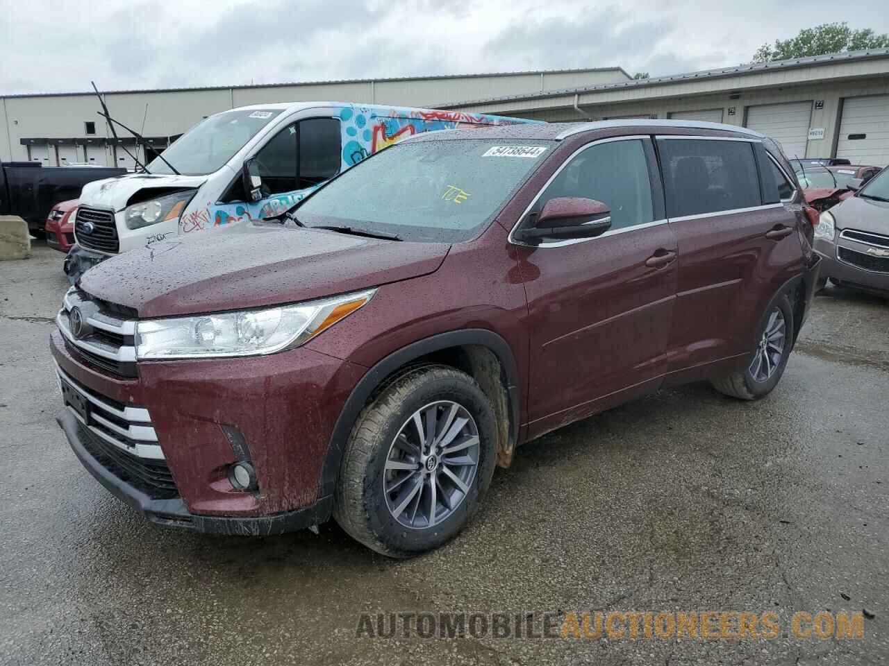 5TDJZRFH4JS840504 TOYOTA HIGHLANDER 2018