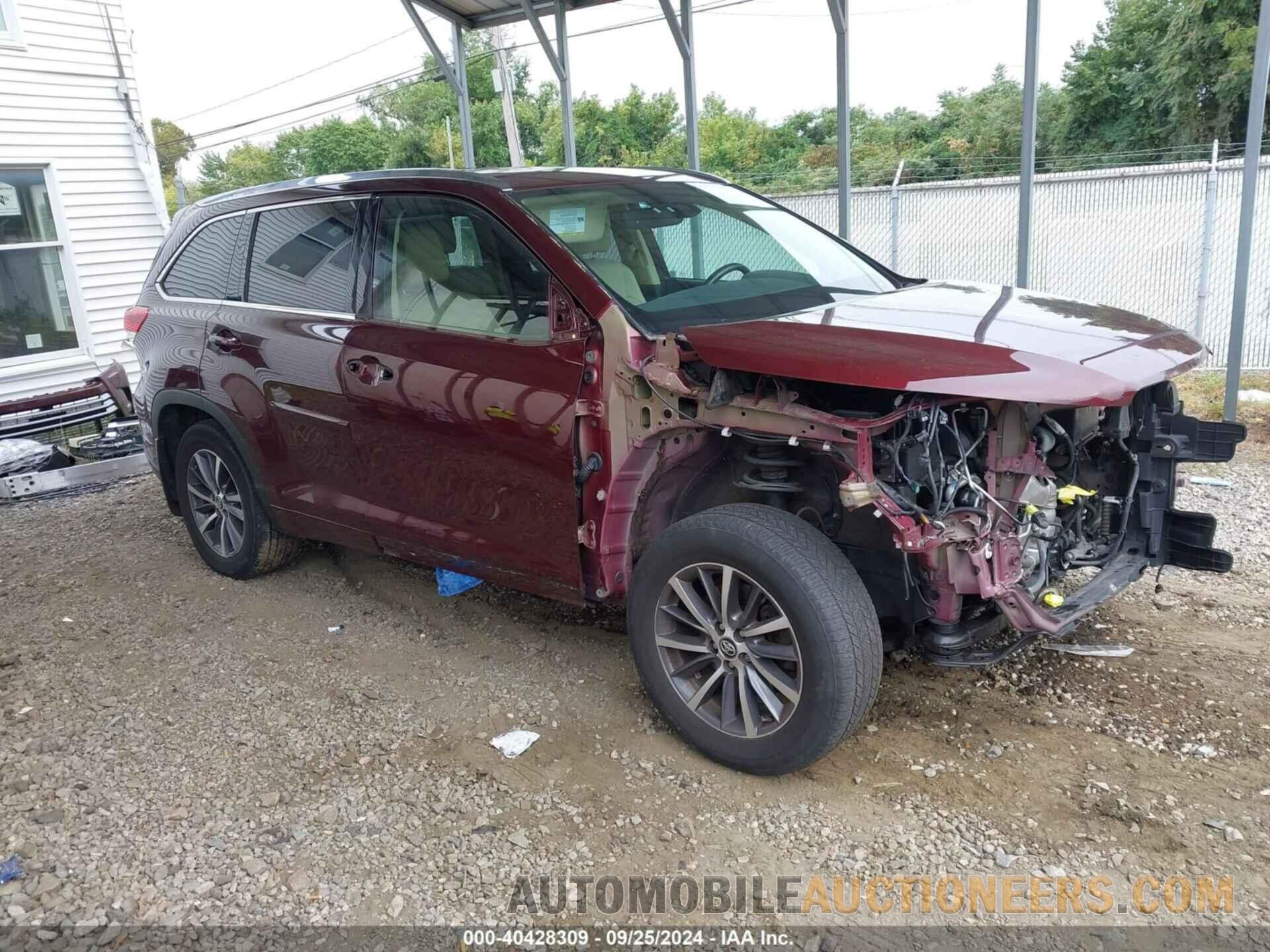 5TDJZRFH4JS844858 TOYOTA HIGHLANDER 2018