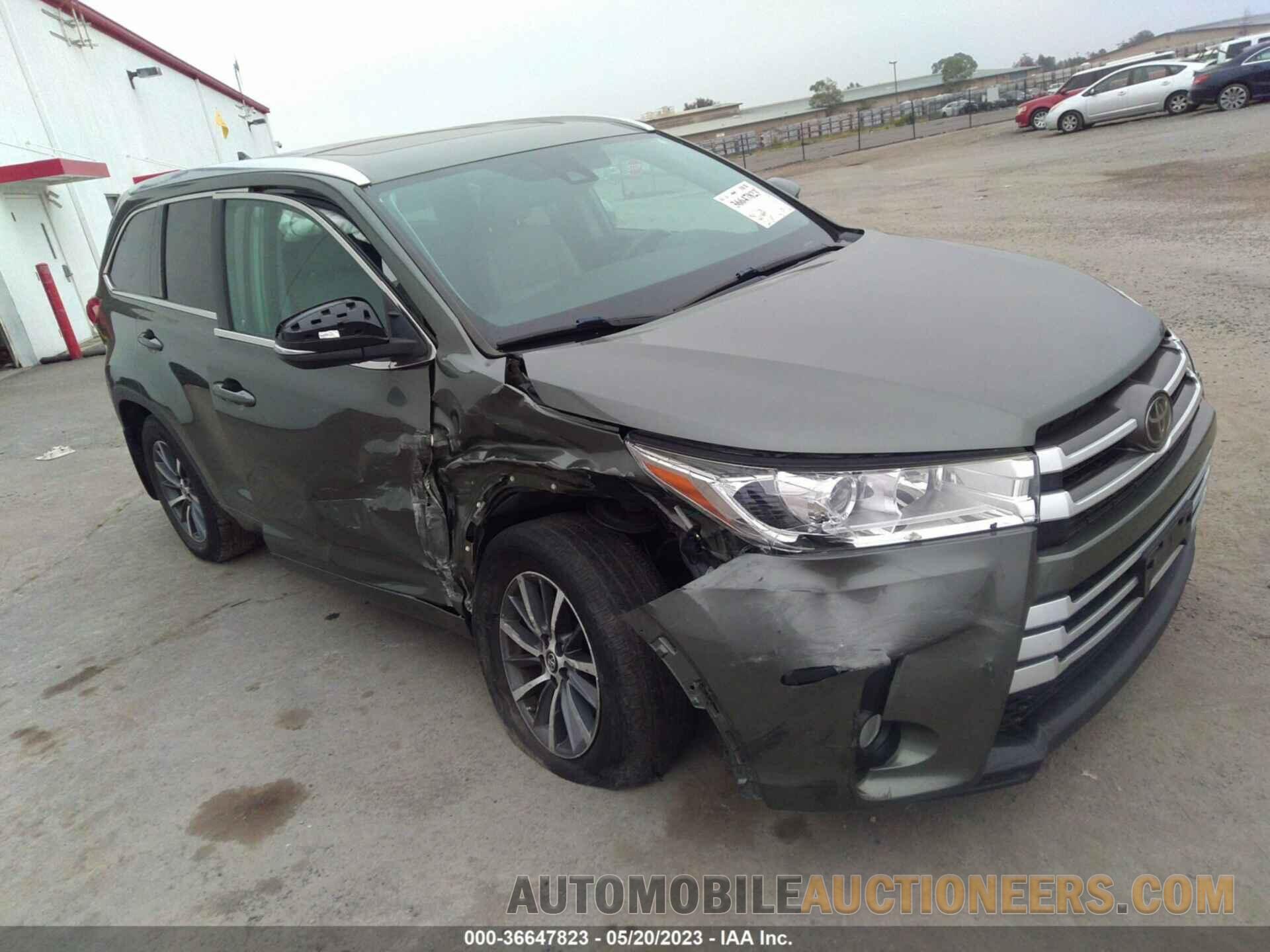 5TDJZRFH4JS856346 TOYOTA HIGHLANDER 2018