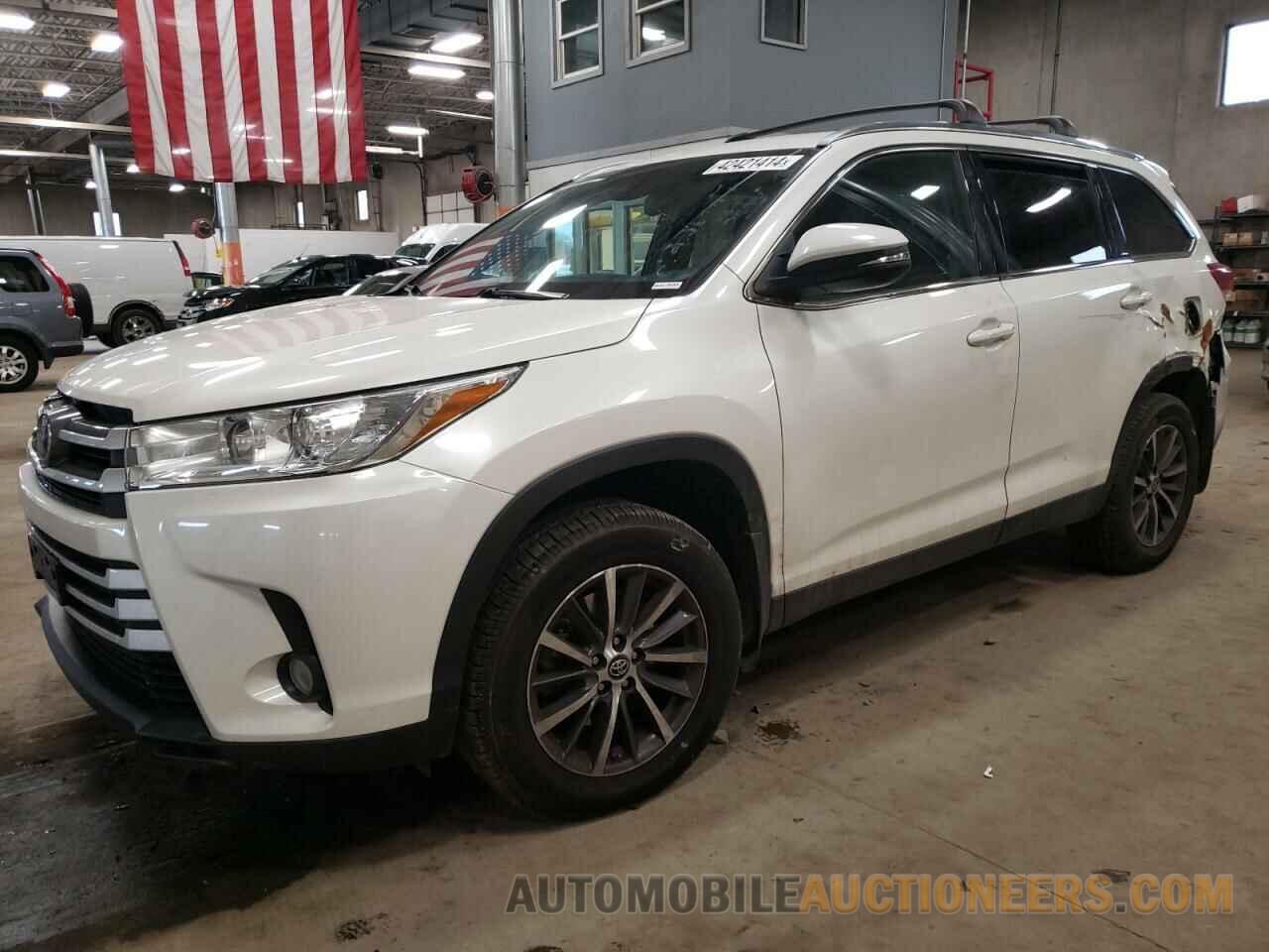 5TDJZRFH4KS568506 TOYOTA HIGHLANDER 2019