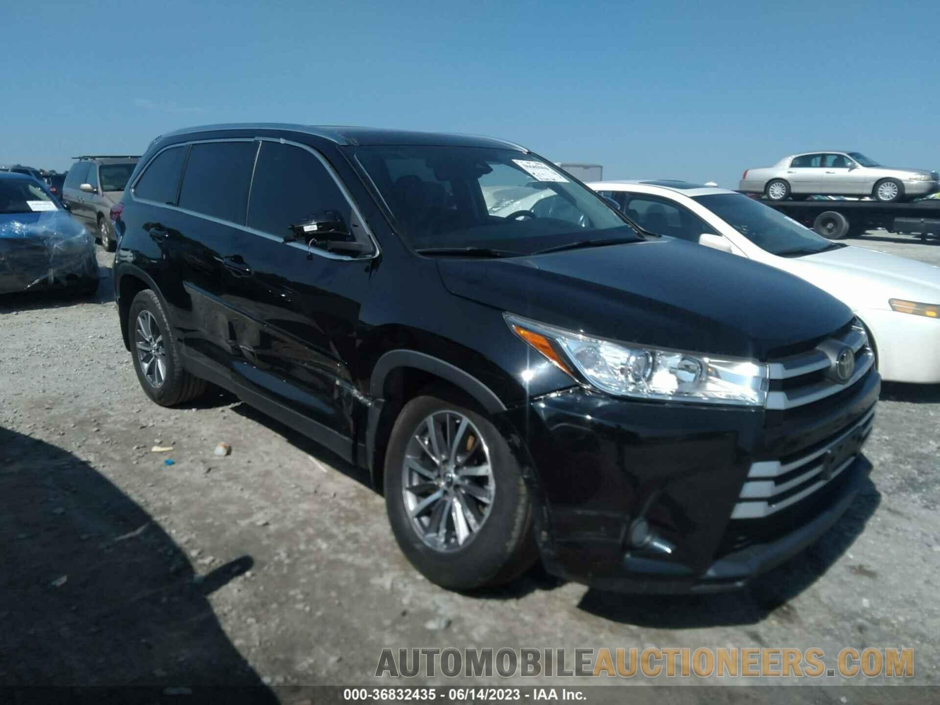 5TDJZRFH4KS572135 TOYOTA HIGHLANDER 2019