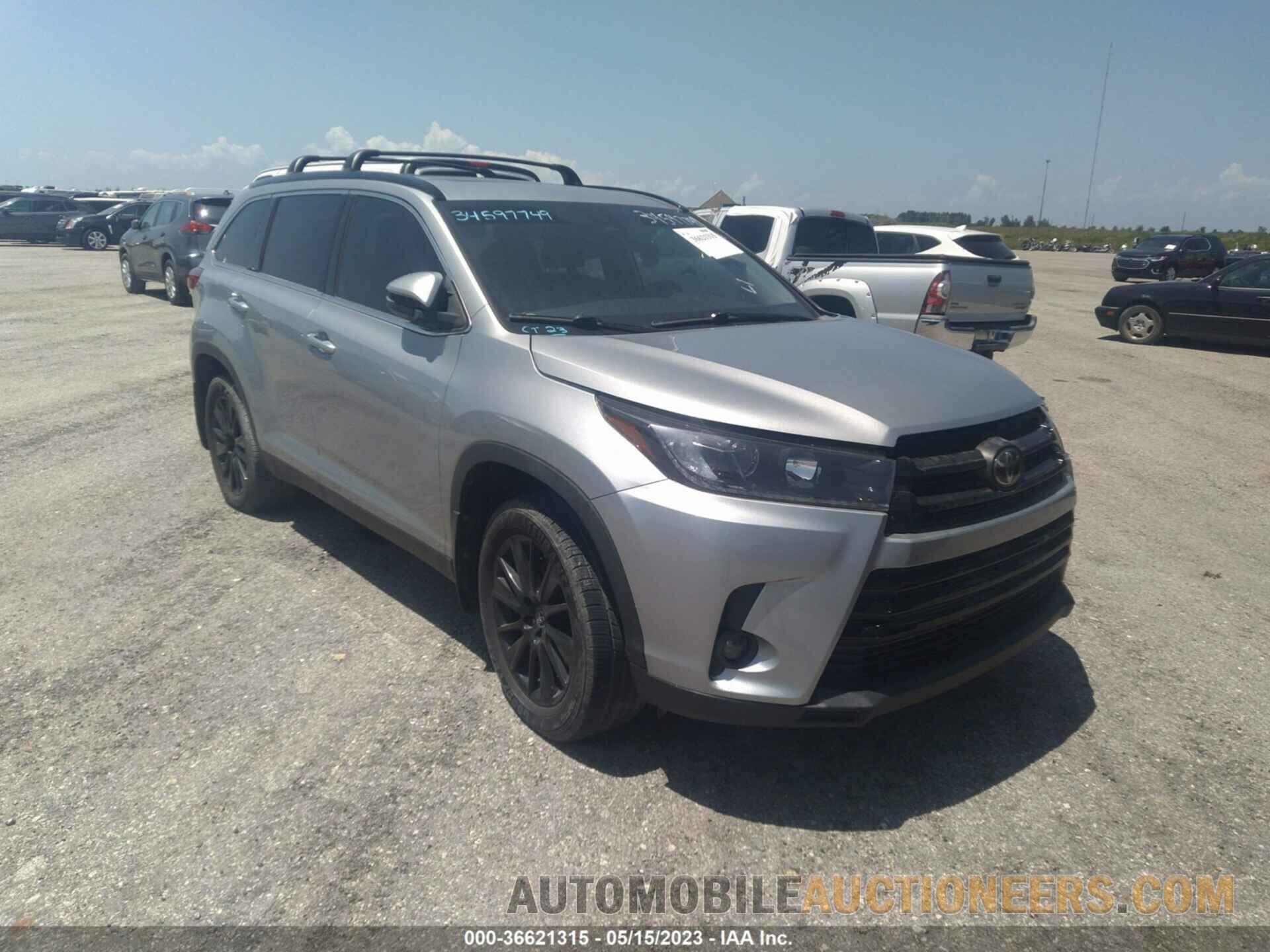 5TDJZRFH4KS573625 TOYOTA HIGHLANDER 2019