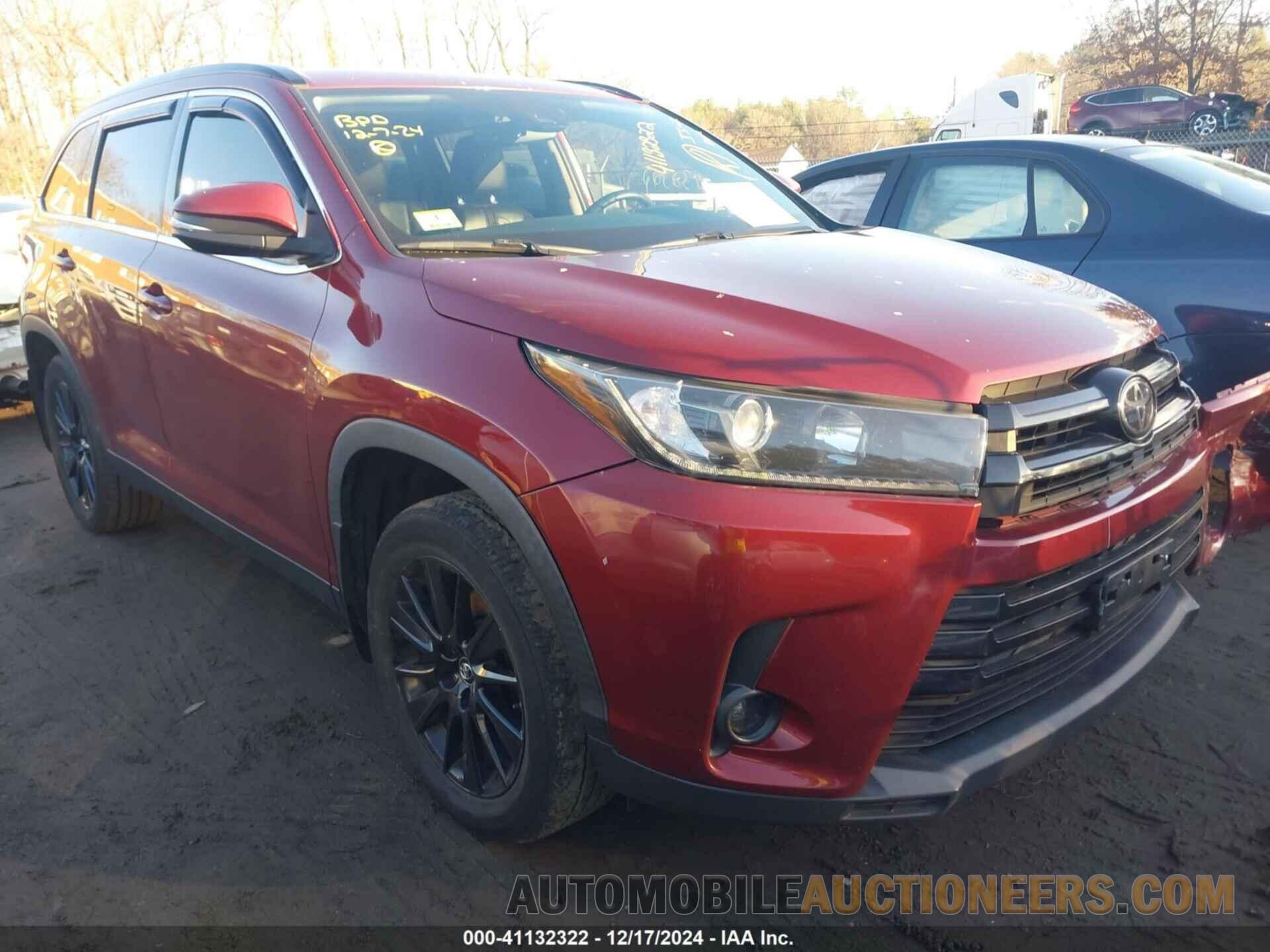 5TDJZRFH4KS586472 TOYOTA HIGHLANDER 2019