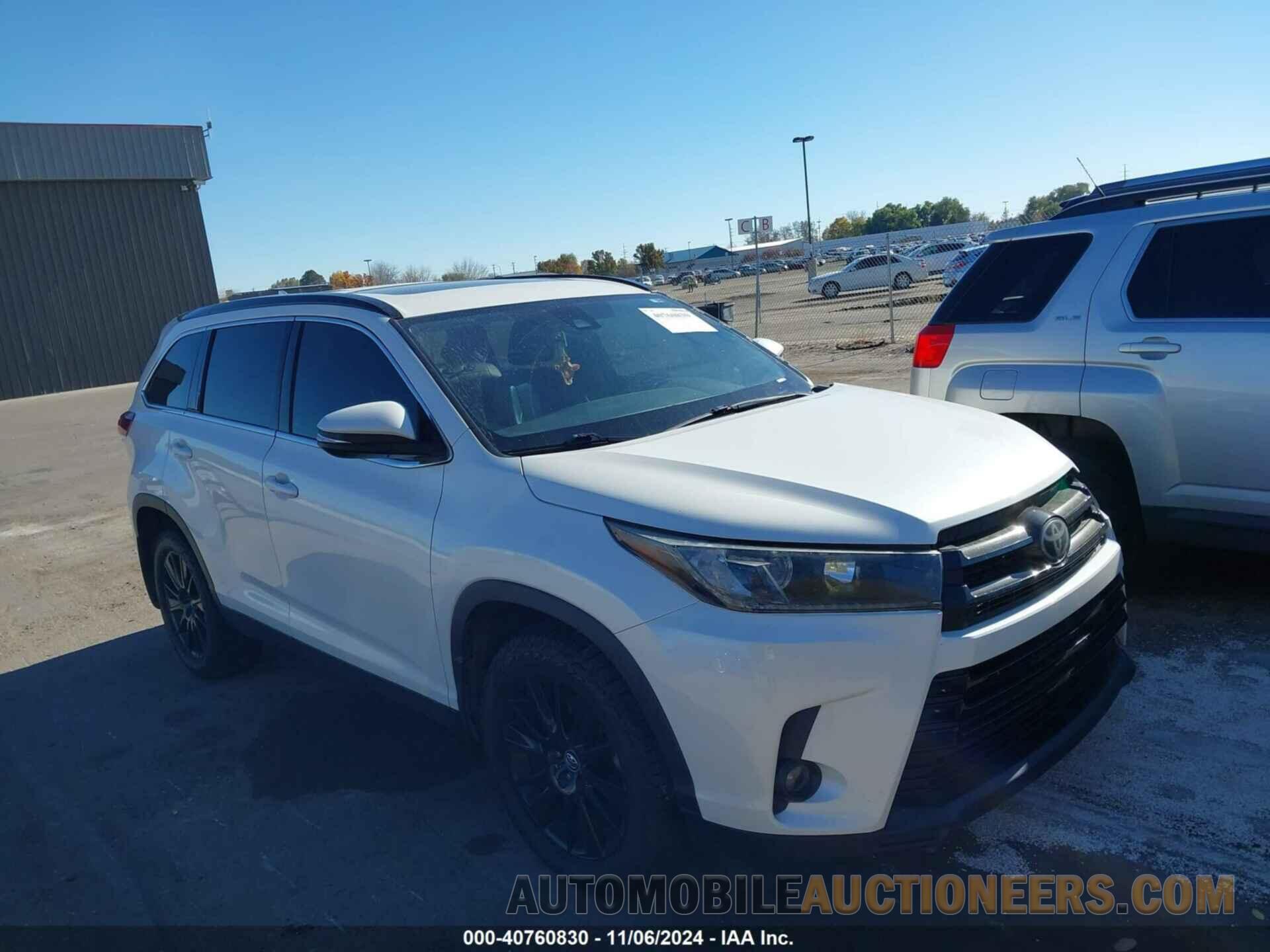 5TDJZRFH4KS612570 TOYOTA HIGHLANDER 2019