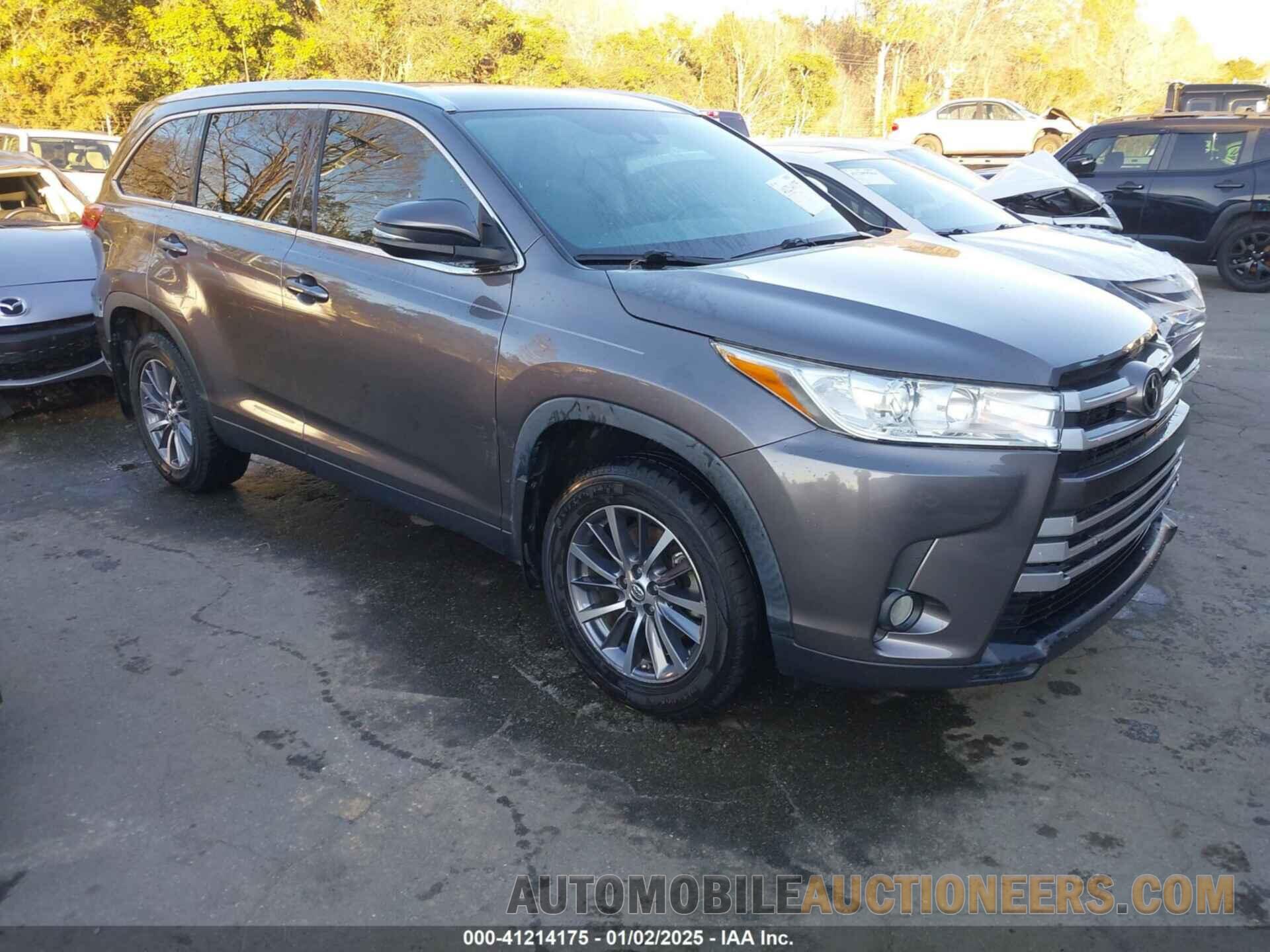 5TDJZRFH4KS620734 TOYOTA HIGHLANDER 2019