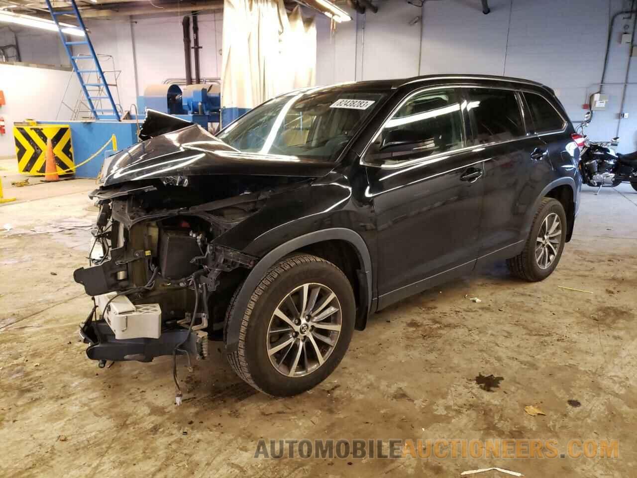 5TDJZRFH4KS624346 TOYOTA HIGHLANDER 2019