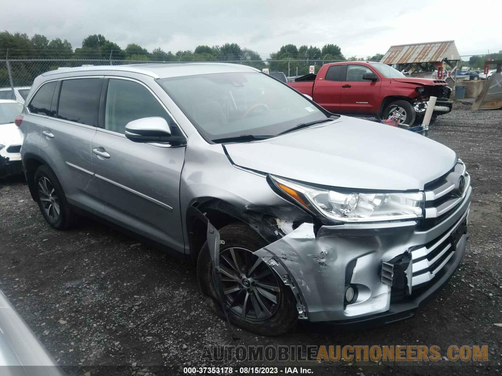 5TDJZRFH4KS702639 TOYOTA HIGHLANDER 2019