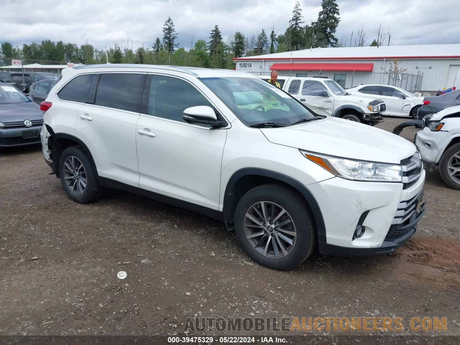 5TDJZRFH4KS740629 TOYOTA HIGHLANDER 2019