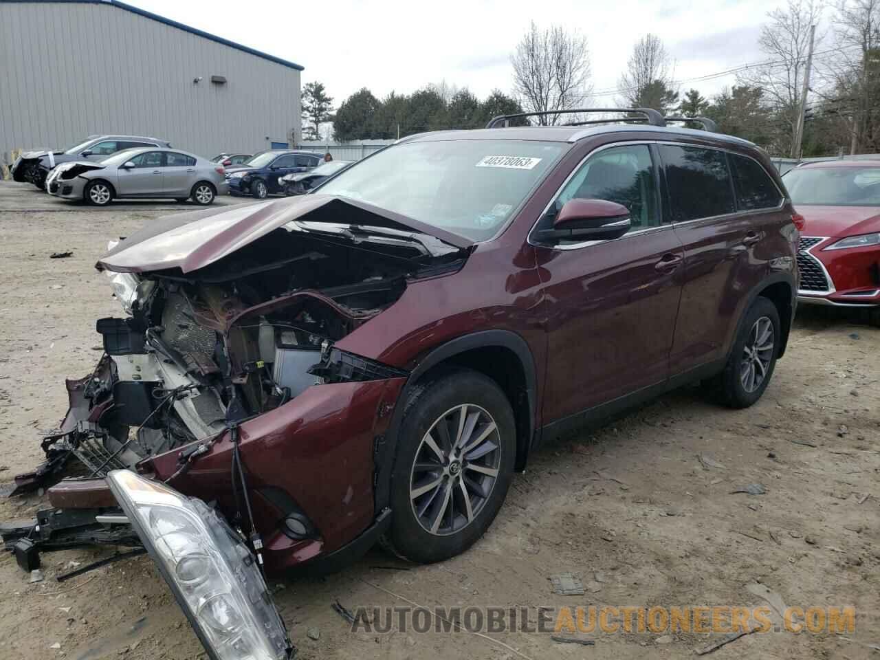 5TDJZRFH4KS925568 TOYOTA HIGHLANDER 2019