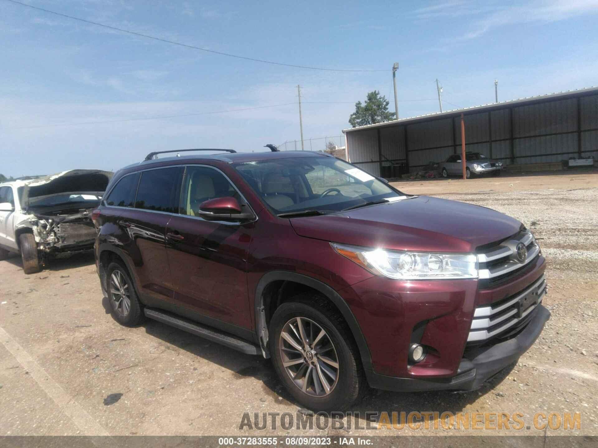 5TDJZRFH4KS942547 TOYOTA HIGHLANDER 2019