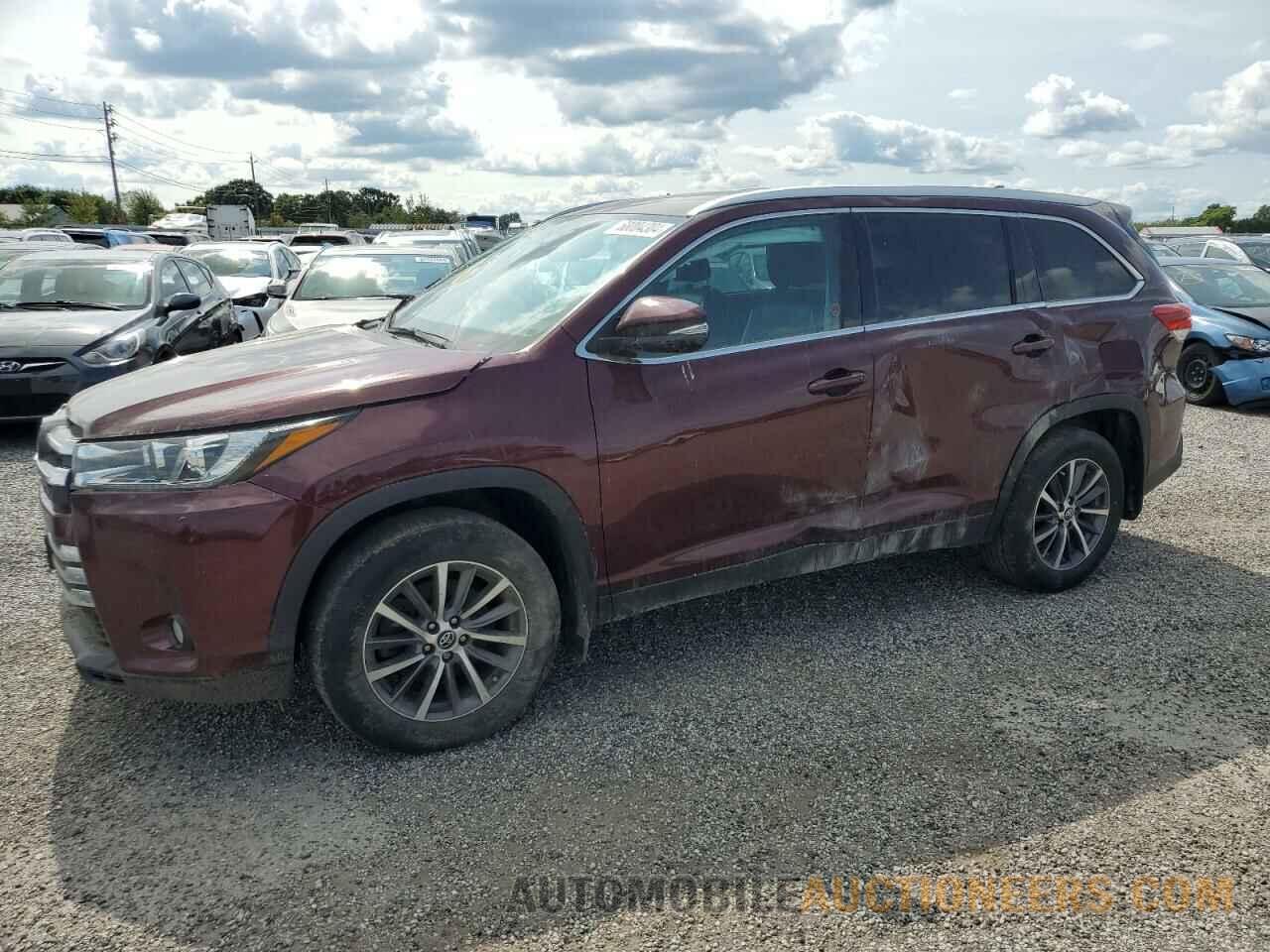 5TDJZRFH4KS949806 TOYOTA HIGHLANDER 2019