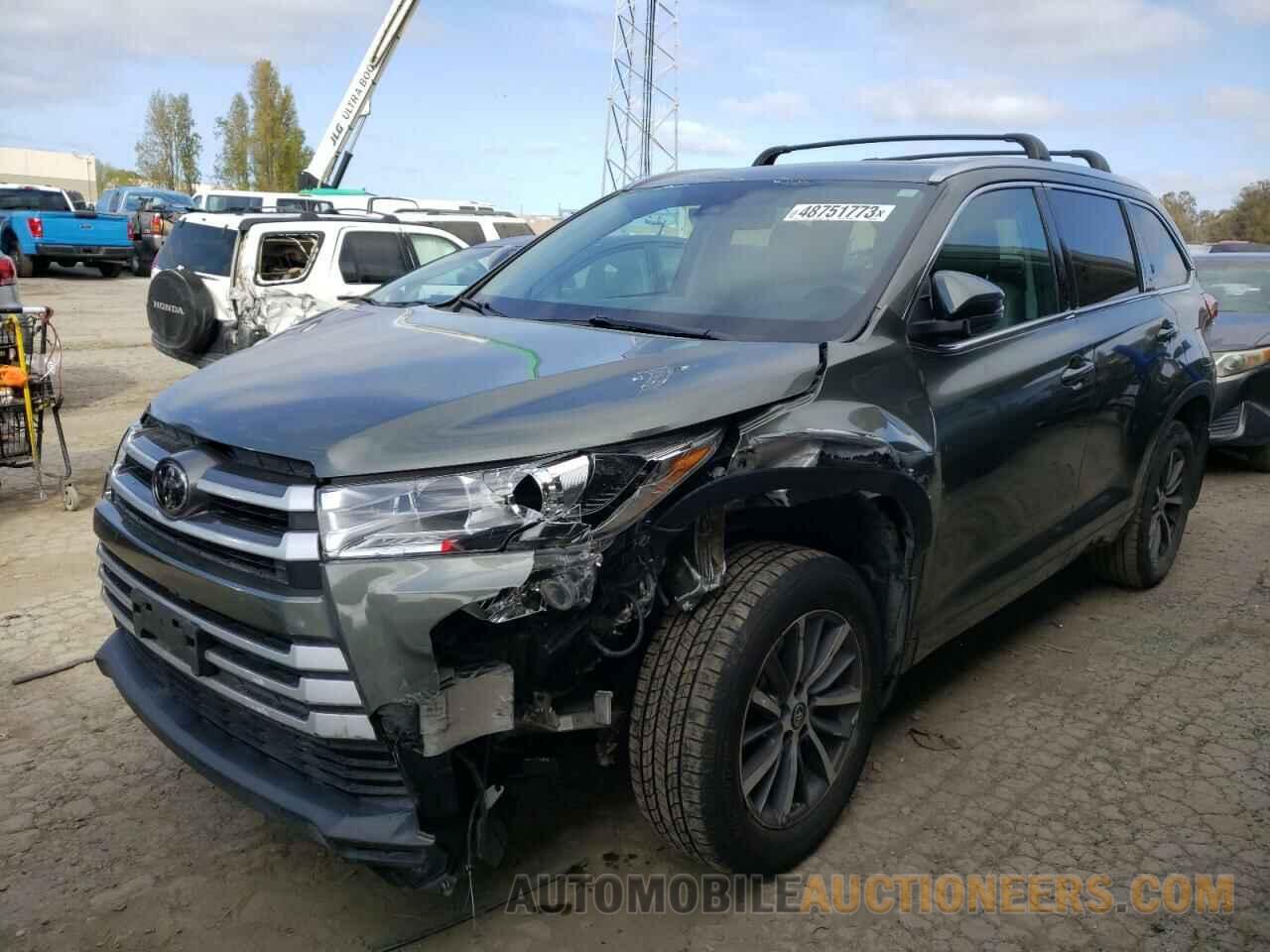 5TDJZRFH5HS378304 TOYOTA HIGHLANDER 2017