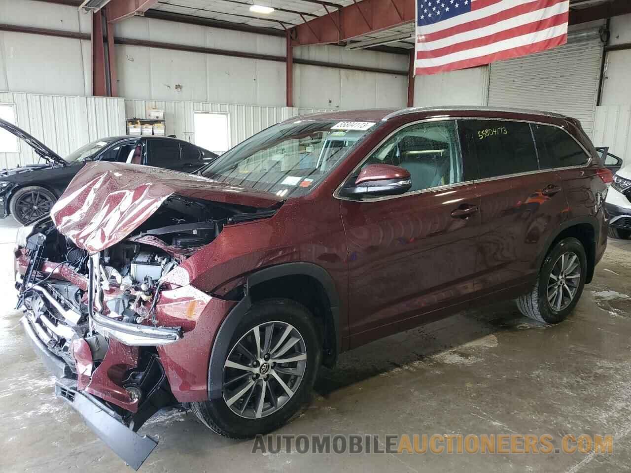 5TDJZRFH5HS387956 TOYOTA HIGHLANDER 2017