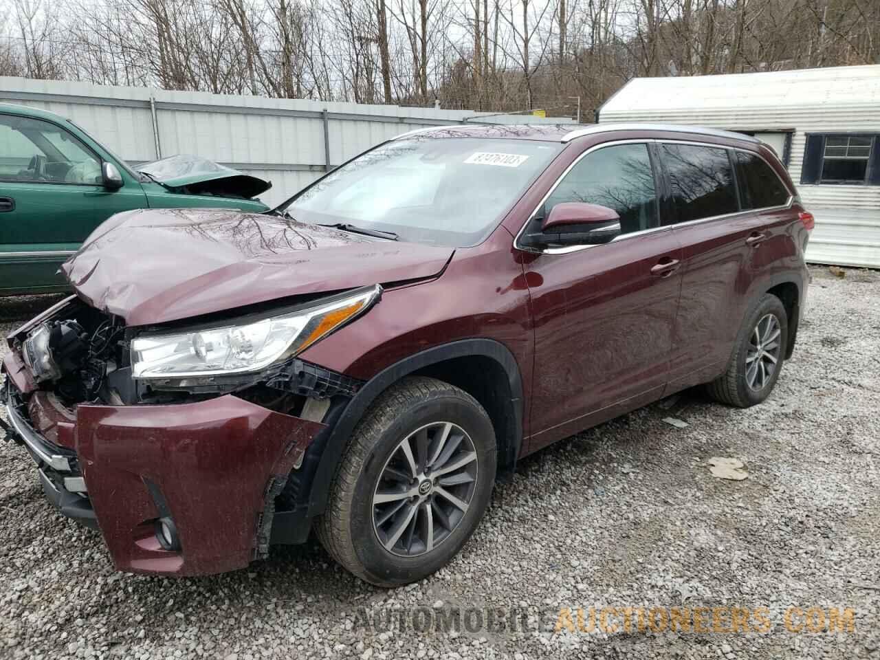 5TDJZRFH5HS388587 TOYOTA HIGHLANDER 2017