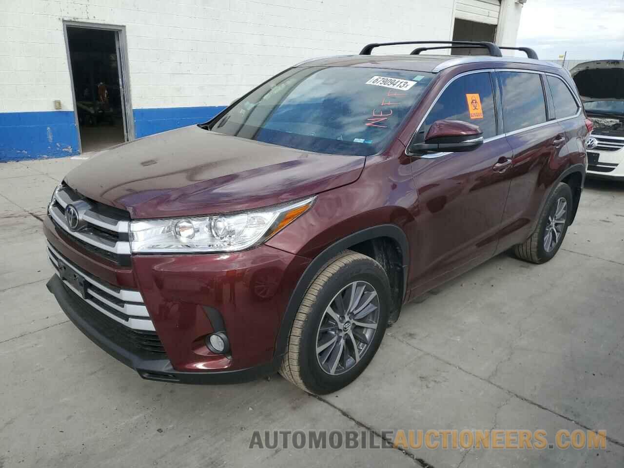 5TDJZRFH5HS395927 TOYOTA HIGHLANDER 2017