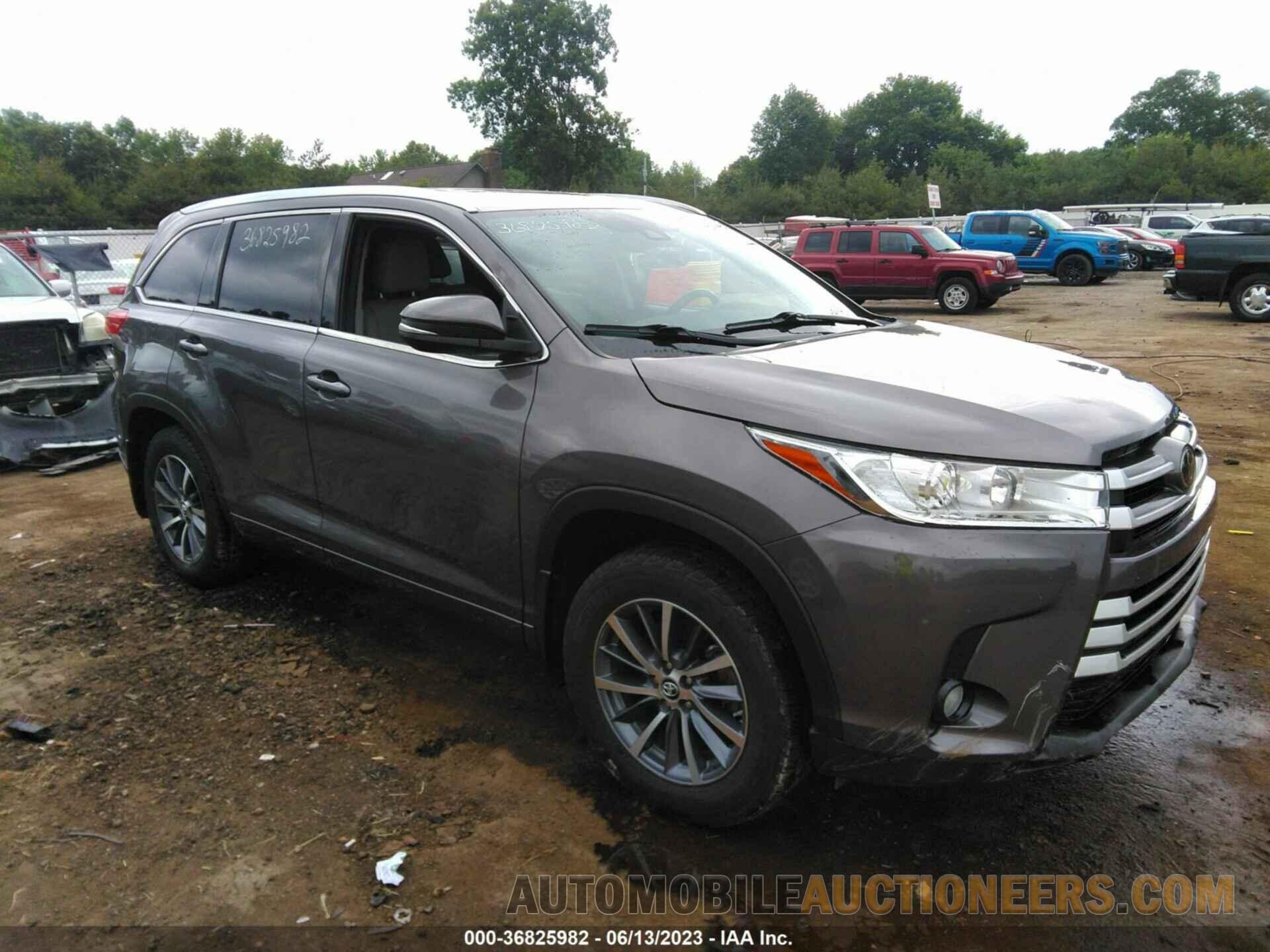 5TDJZRFH5HS447072 TOYOTA HIGHLANDER 2017