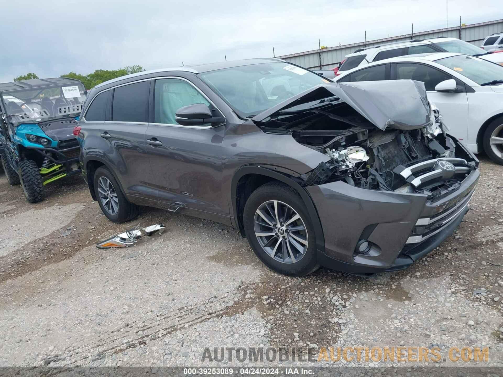 5TDJZRFH5HS463031 TOYOTA HIGHLANDER 2017