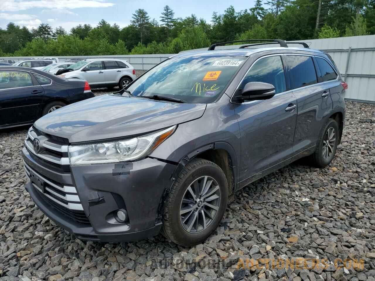 5TDJZRFH5HS466852 TOYOTA HIGHLANDER 2017