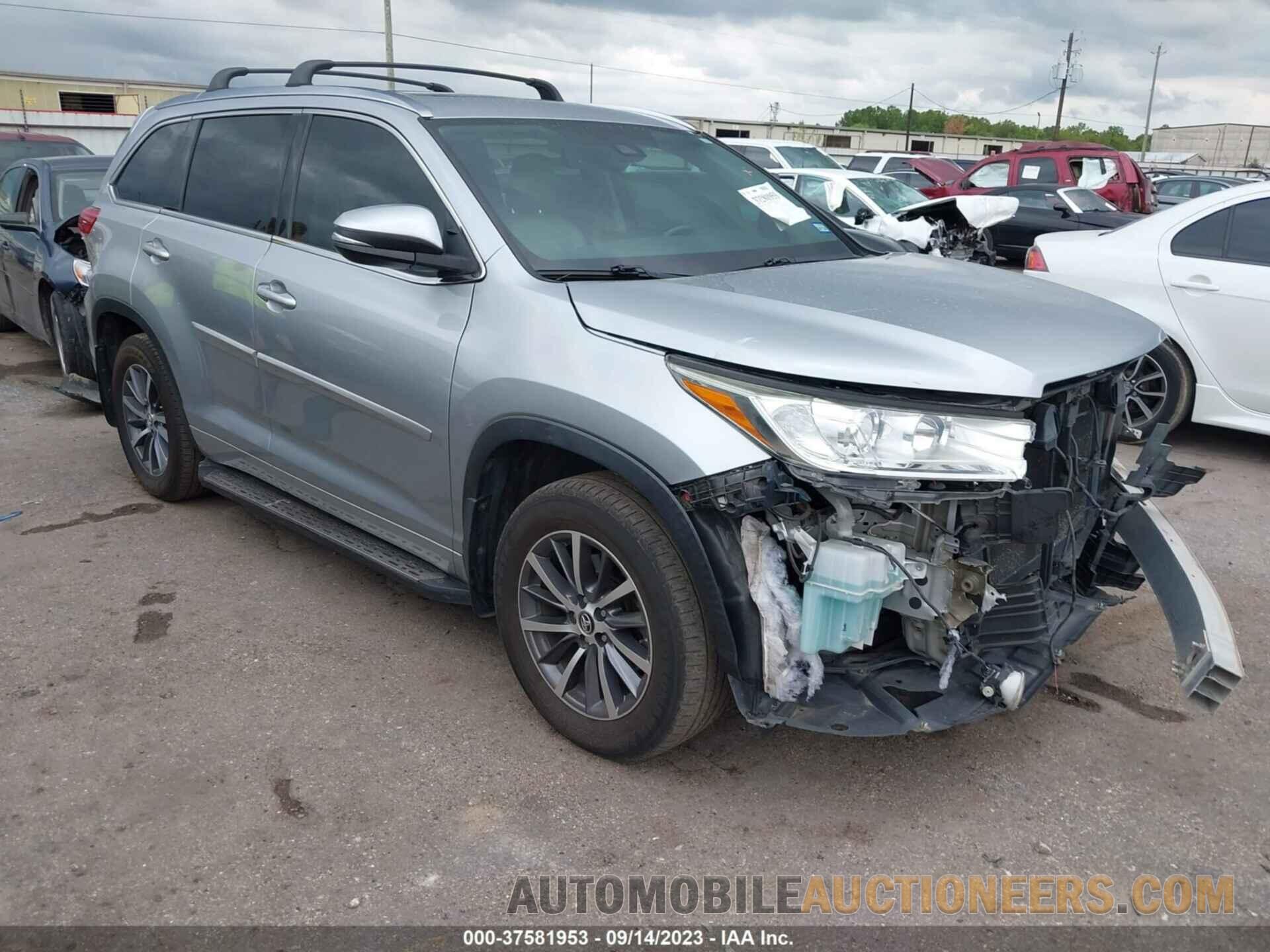 5TDJZRFH5HS471162 TOYOTA HIGHLANDER 2017