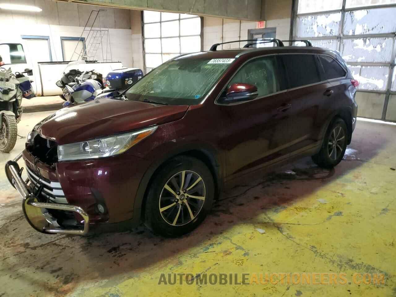 5TDJZRFH5JS486928 TOYOTA HIGHLANDER 2018