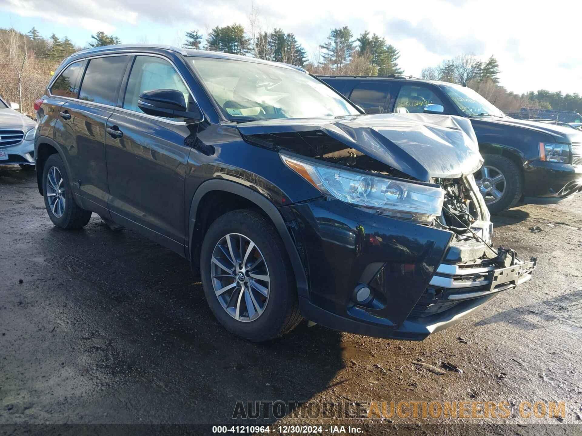 5TDJZRFH5JS530698 TOYOTA HIGHLANDER 2018