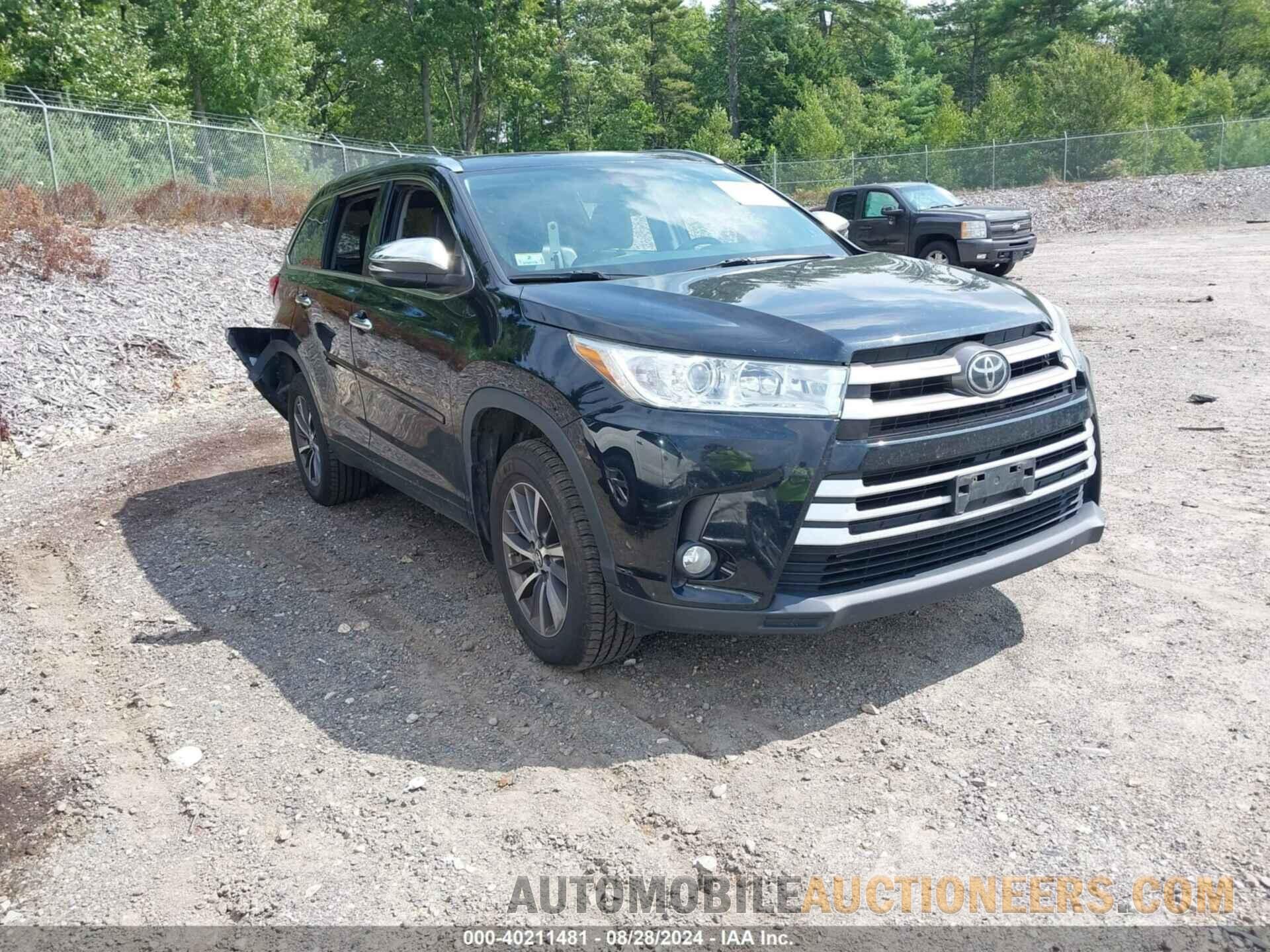 5TDJZRFH5JS534301 TOYOTA HIGHLANDER 2018