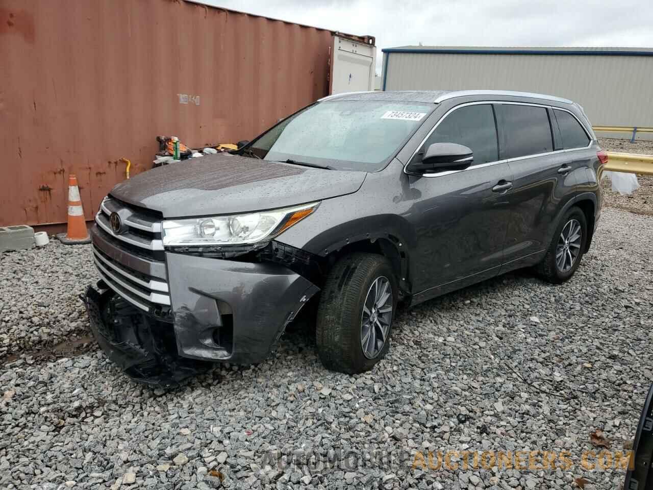 5TDJZRFH5JS537912 TOYOTA HIGHLANDER 2018