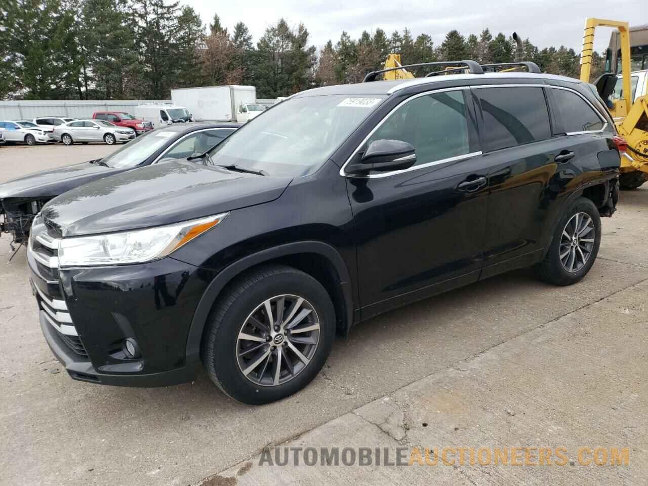 5TDJZRFH5JS544407 TOYOTA HIGHLANDER 2018