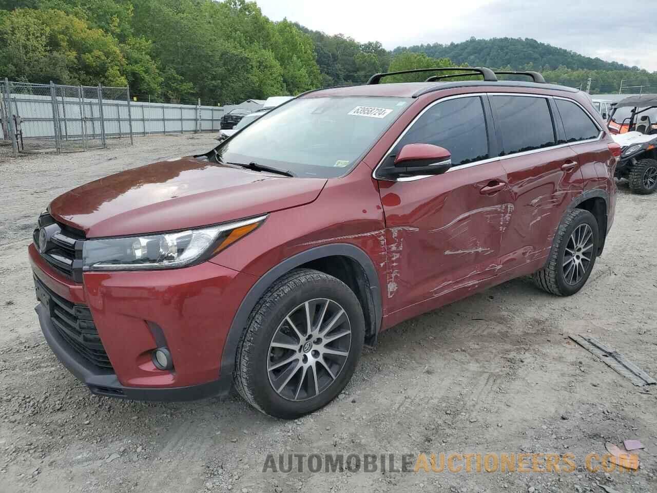 5TDJZRFH5JS546285 TOYOTA HIGHLANDER 2018