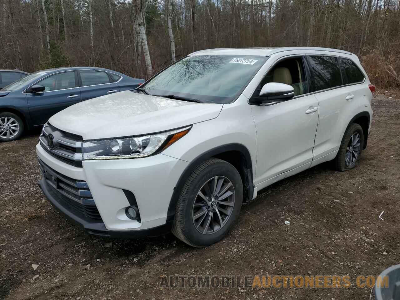 5TDJZRFH5JS549185 TOYOTA HIGHLANDER 2018