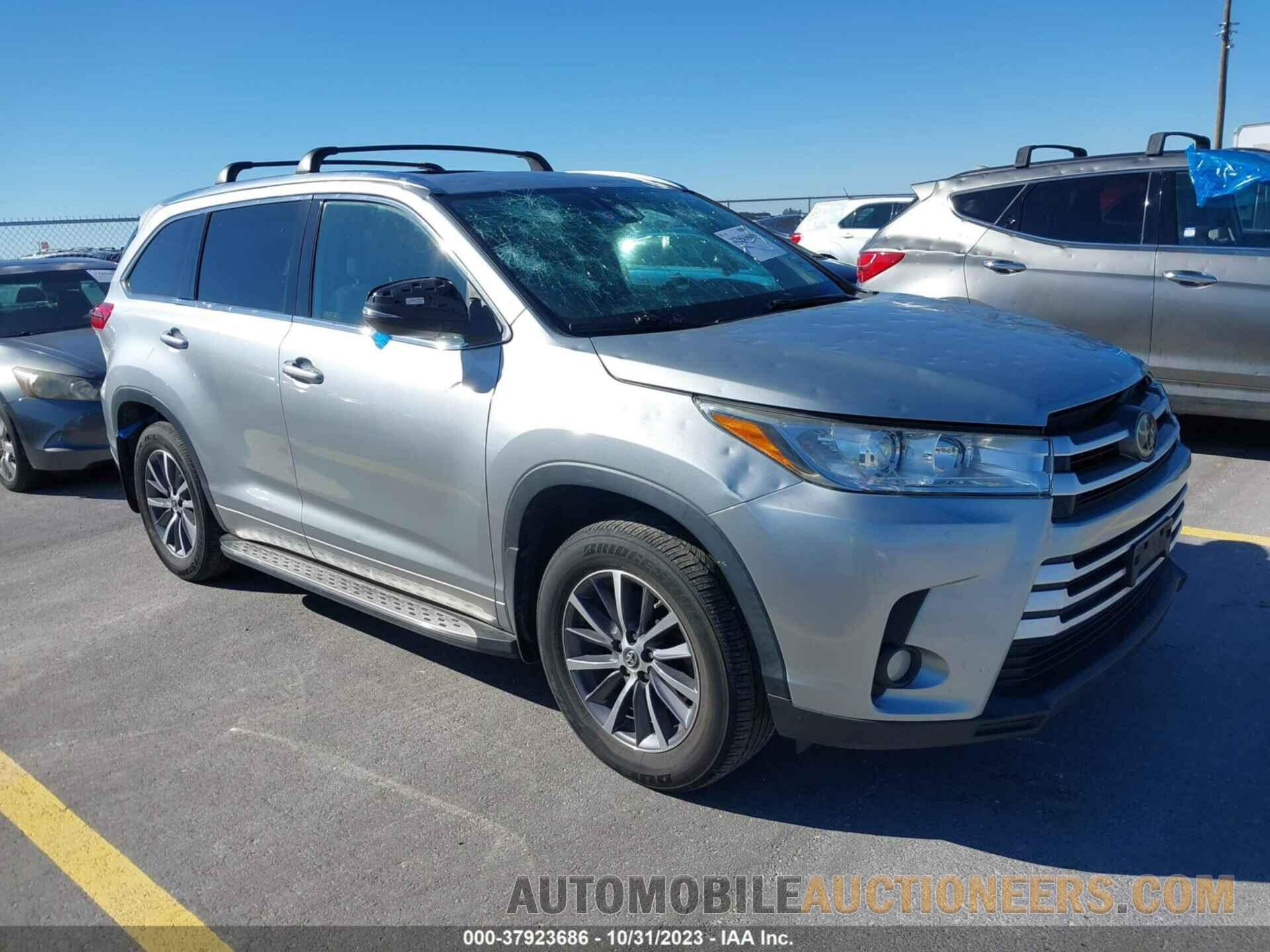 5TDJZRFH5JS549347 TOYOTA HIGHLANDER 2018