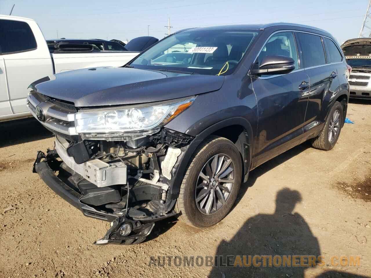 5TDJZRFH5JS556654 TOYOTA HIGHLANDER 2018