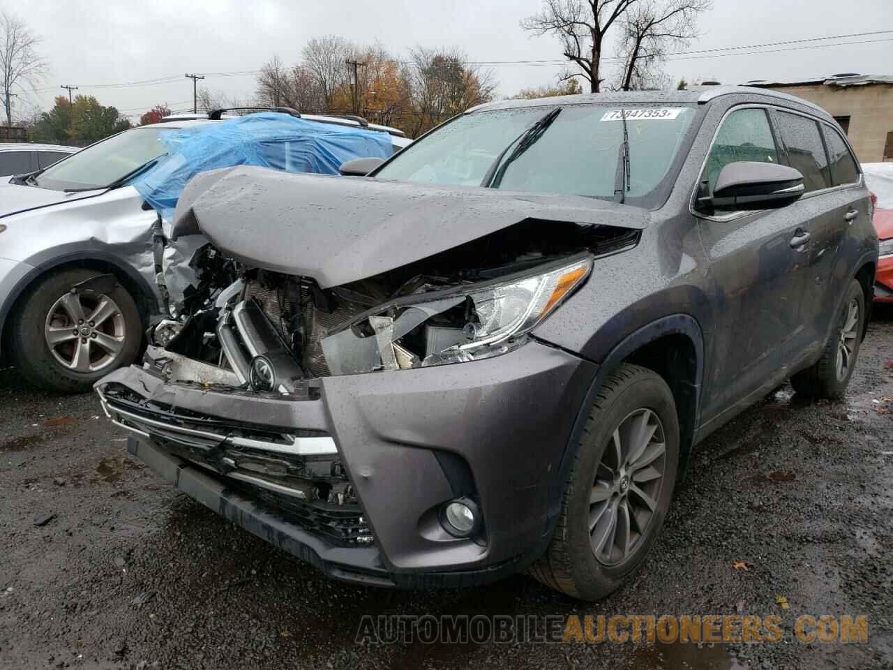 5TDJZRFH5JS558162 TOYOTA HIGHLANDER 2018