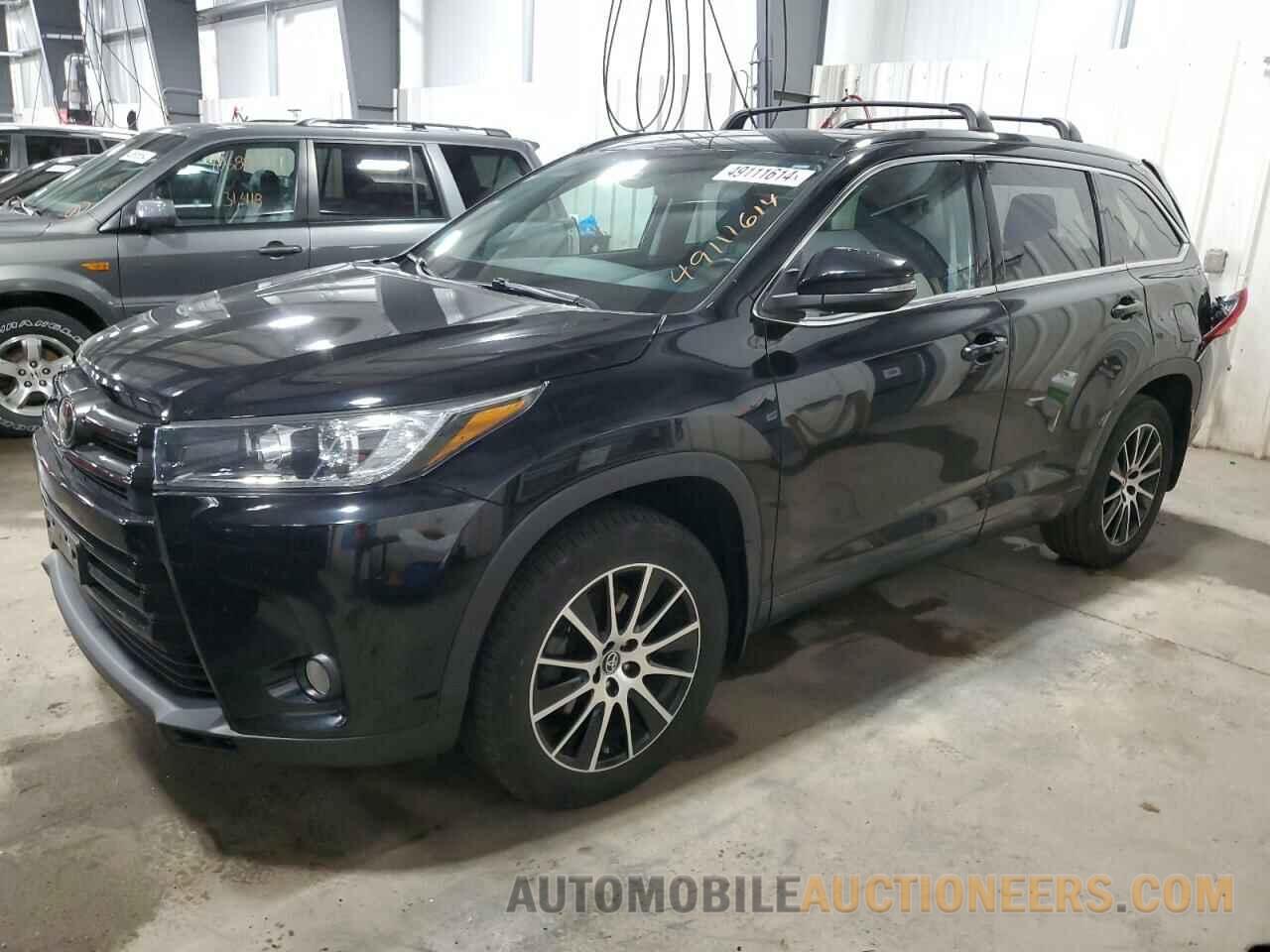 5TDJZRFH5JS559103 TOYOTA HIGHLANDER 2018