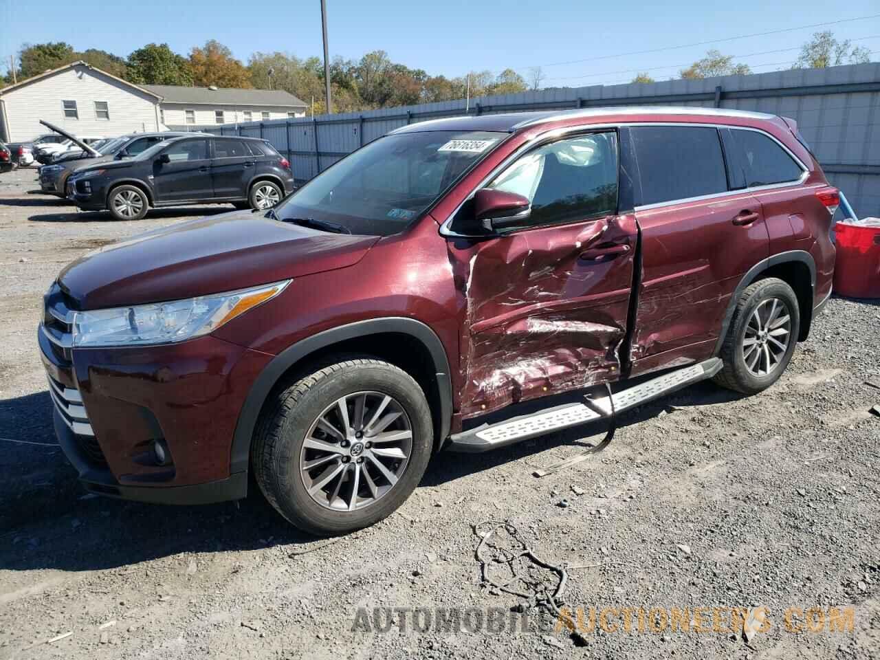 5TDJZRFH5JS811982 TOYOTA HIGHLANDER 2018