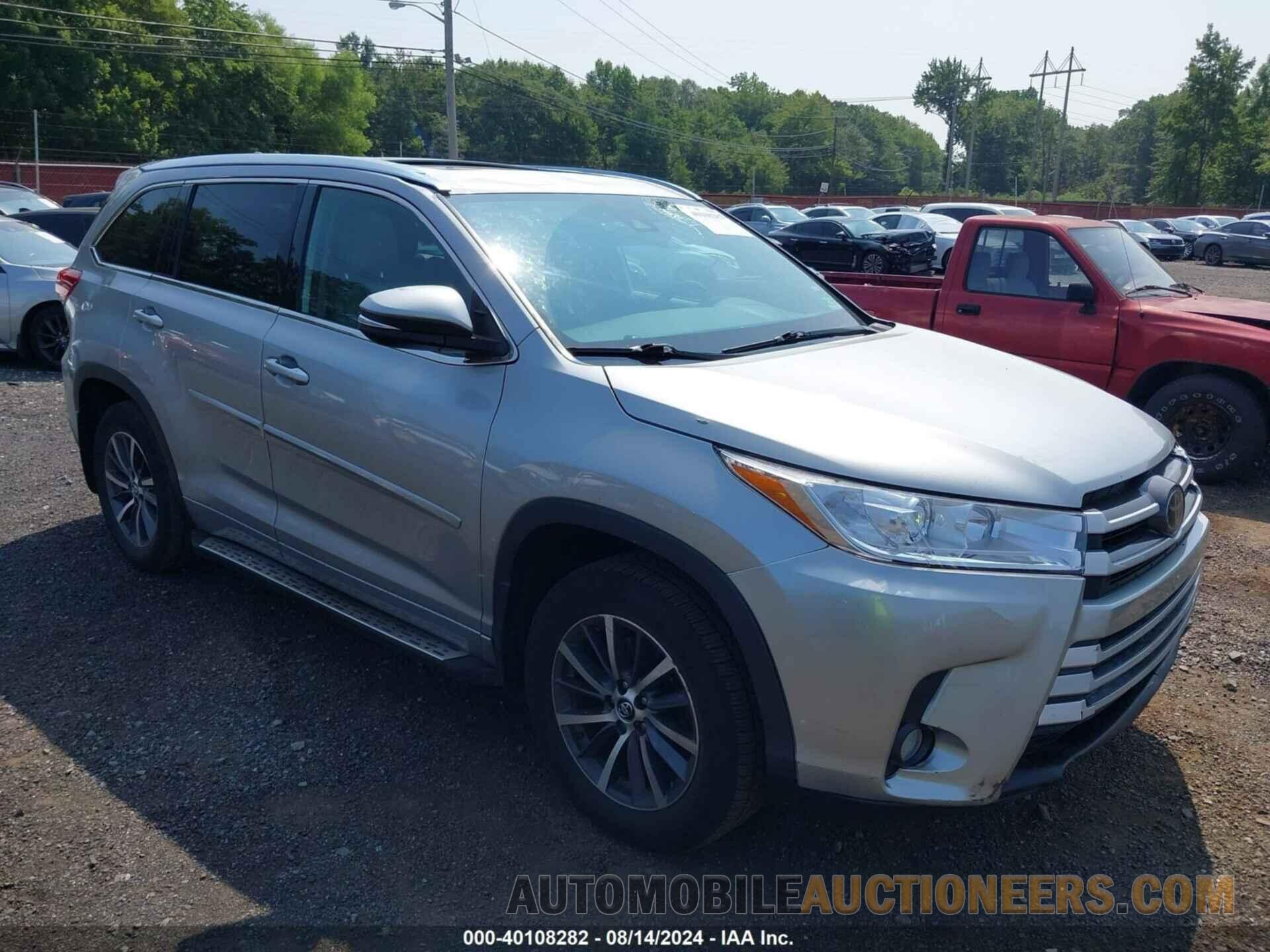 5TDJZRFH5JS821752 TOYOTA HIGHLANDER 2018