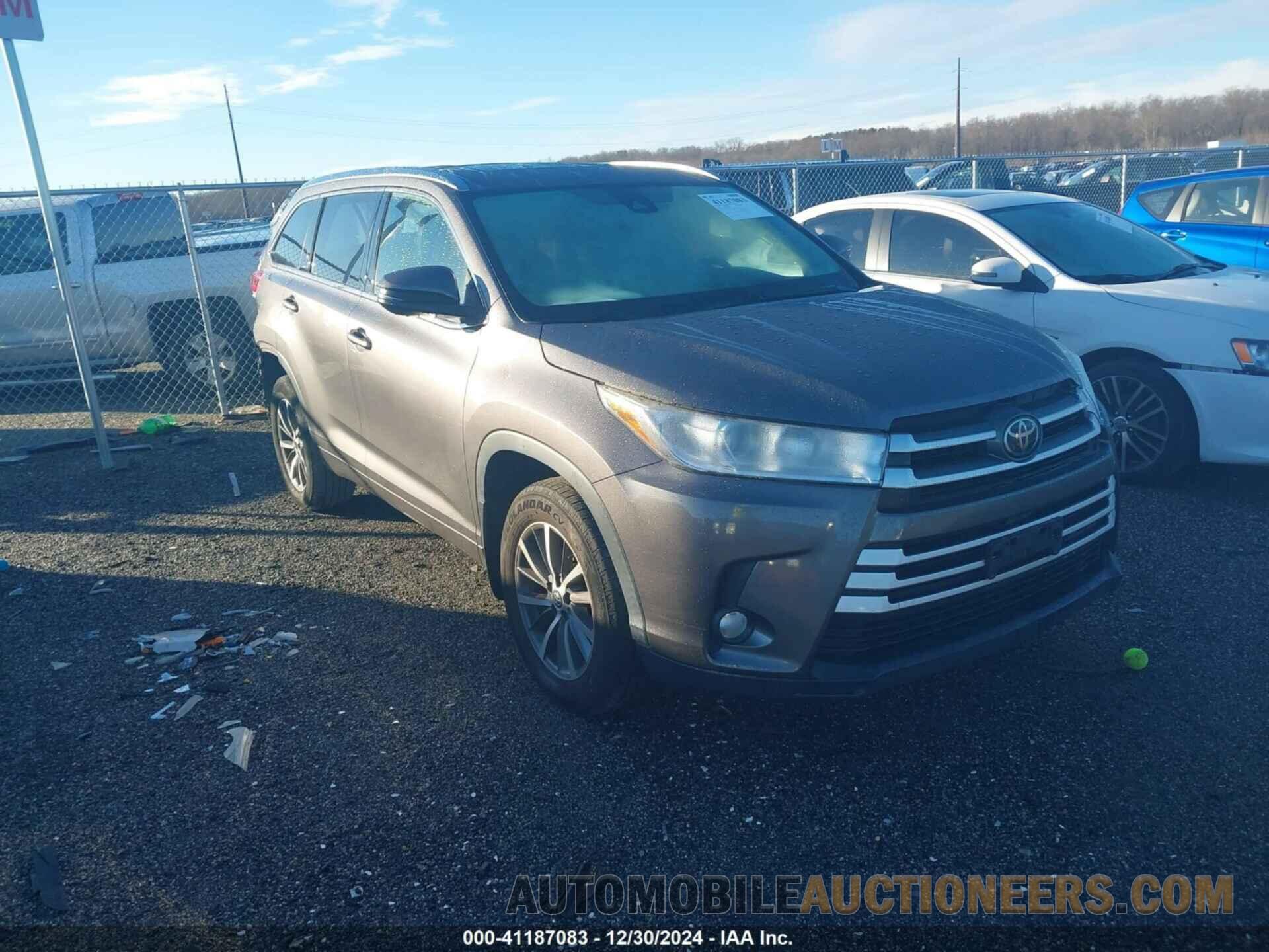 5TDJZRFH5JS850684 TOYOTA HIGHLANDER 2018