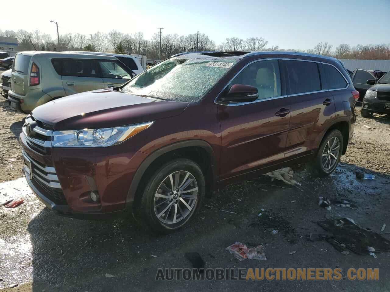 5TDJZRFH5JS874841 TOYOTA HIGHLANDER 2018